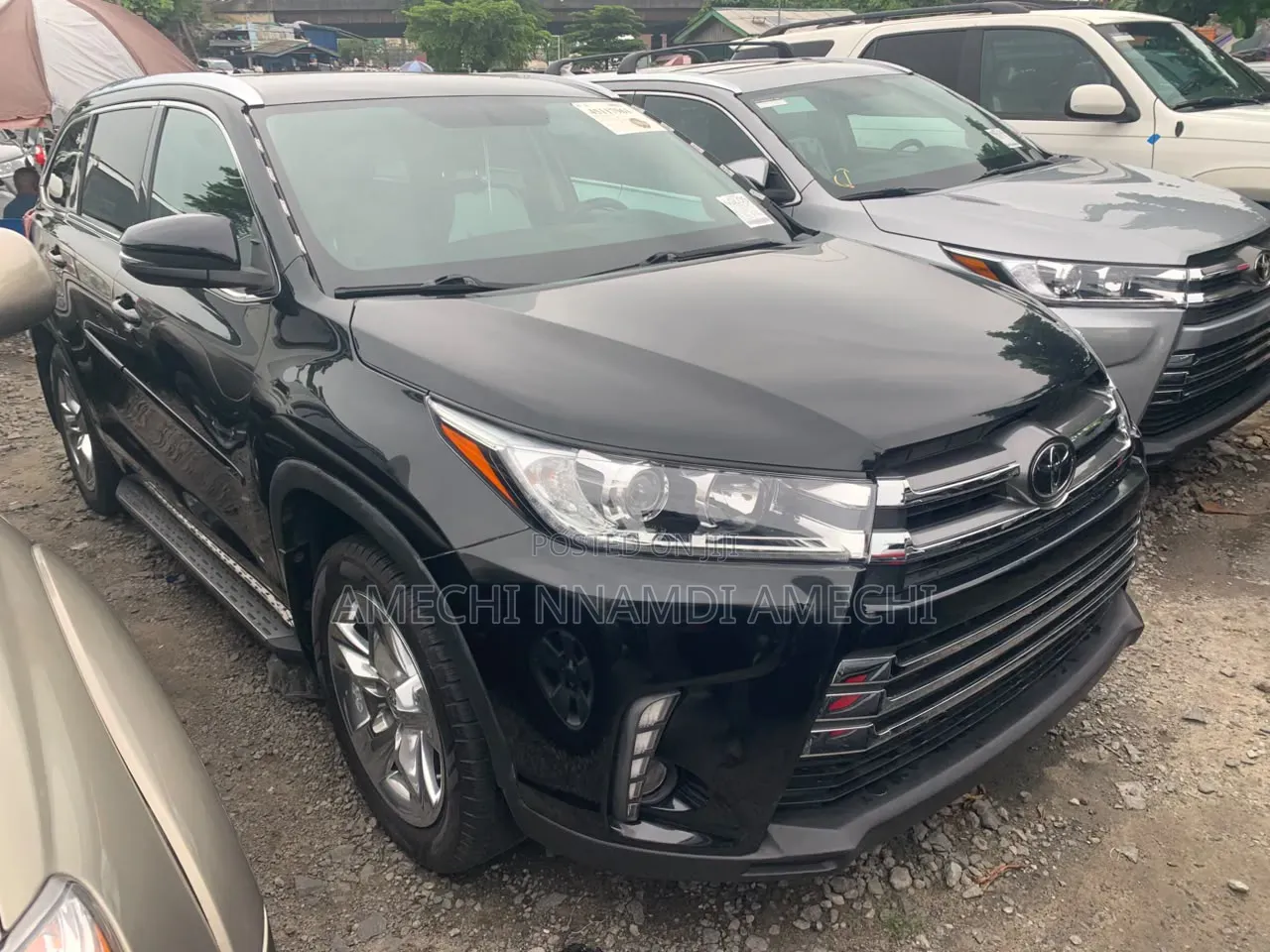 Toyota Highlander Limited 4dr SUV AWD (3.5L 6cyl 6A) 2015 Black