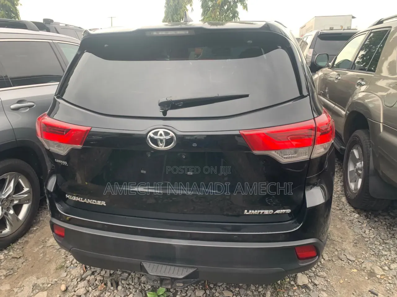 Toyota Highlander Limited 4dr SUV AWD (3.5L 6cyl 6A) 2015 Black