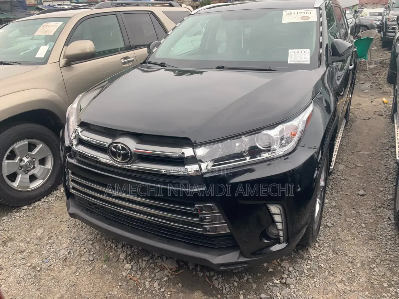Toyota Highlander Limited 4dr SUV AWD (3.5L 6cyl 6A) 2015 Black