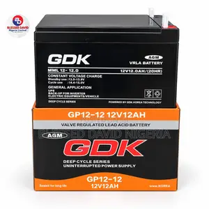 GDK 12V 12Ah Valve Regulated Lead Acid Replacement Battery