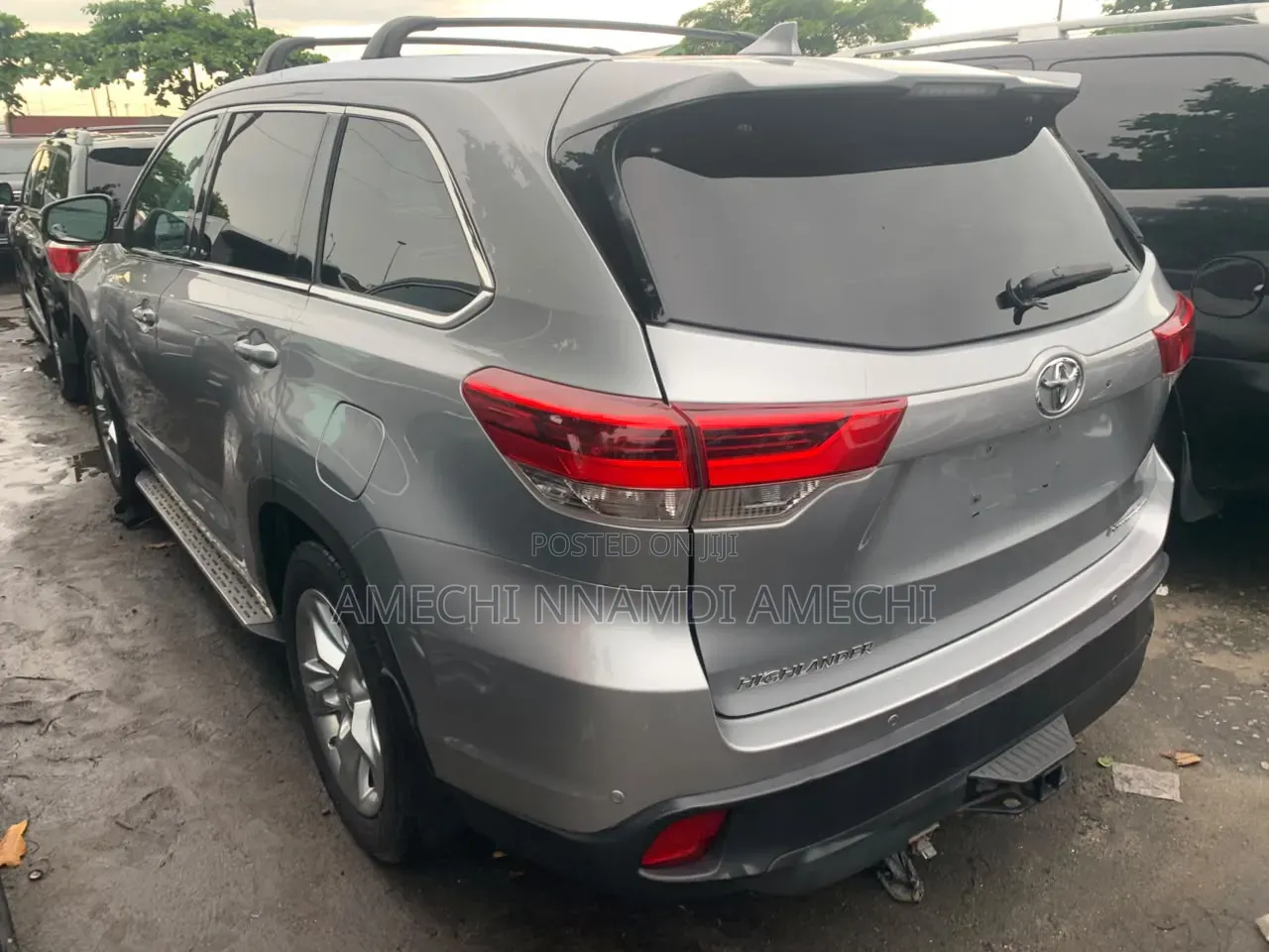 Toyota Highlander Limited V6 4x4 (3.5L 6cyl 6A) 2016 Silver