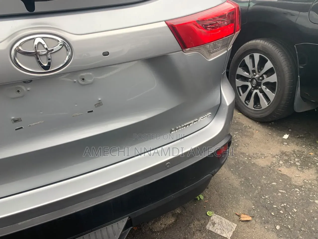 Toyota Highlander Limited V6 4x4 (3.5L 6cyl 6A) 2016 Silver