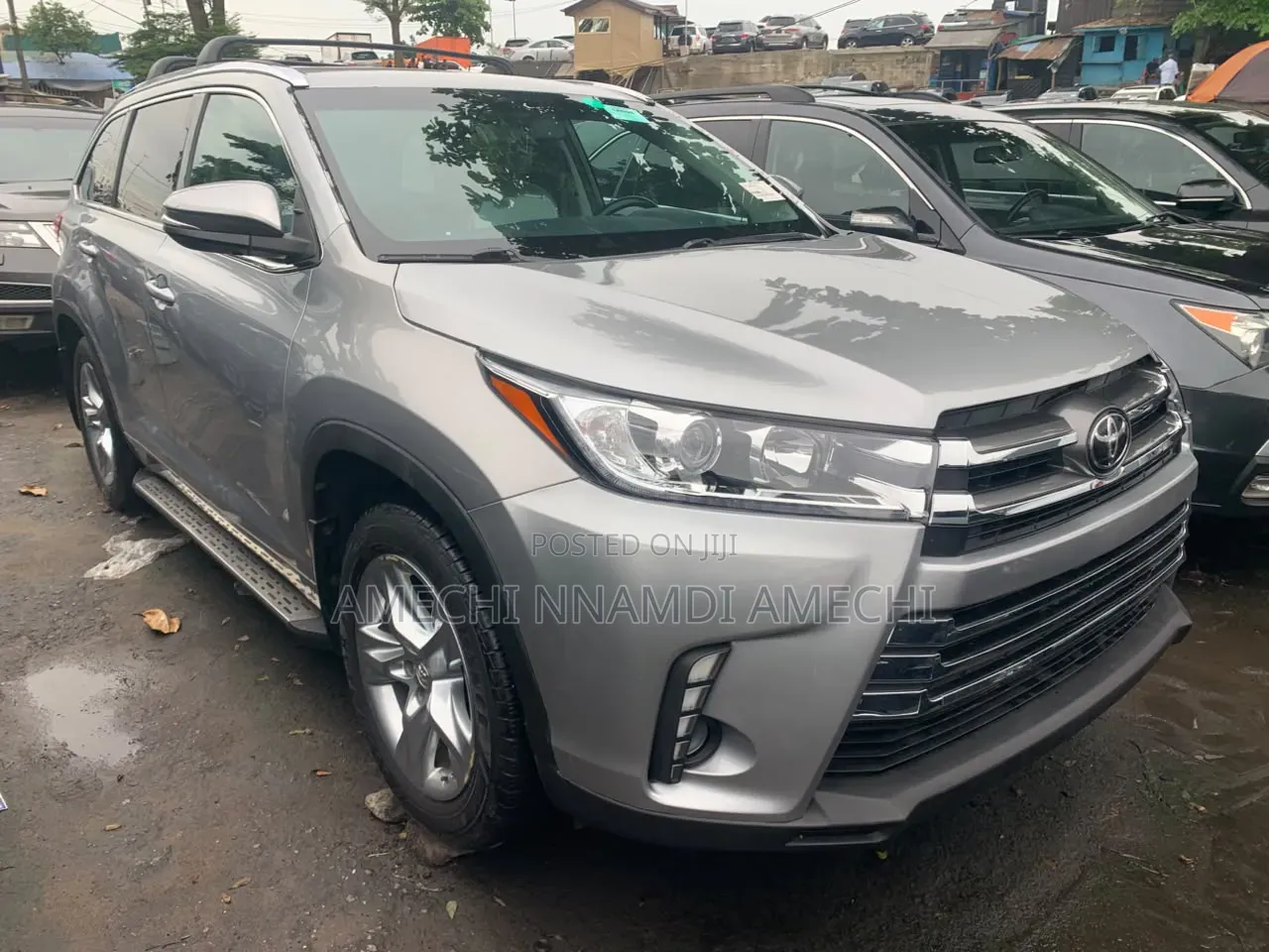 Toyota Highlander Limited V6 4x4 (3.5L 6cyl 6A) 2016 Silver