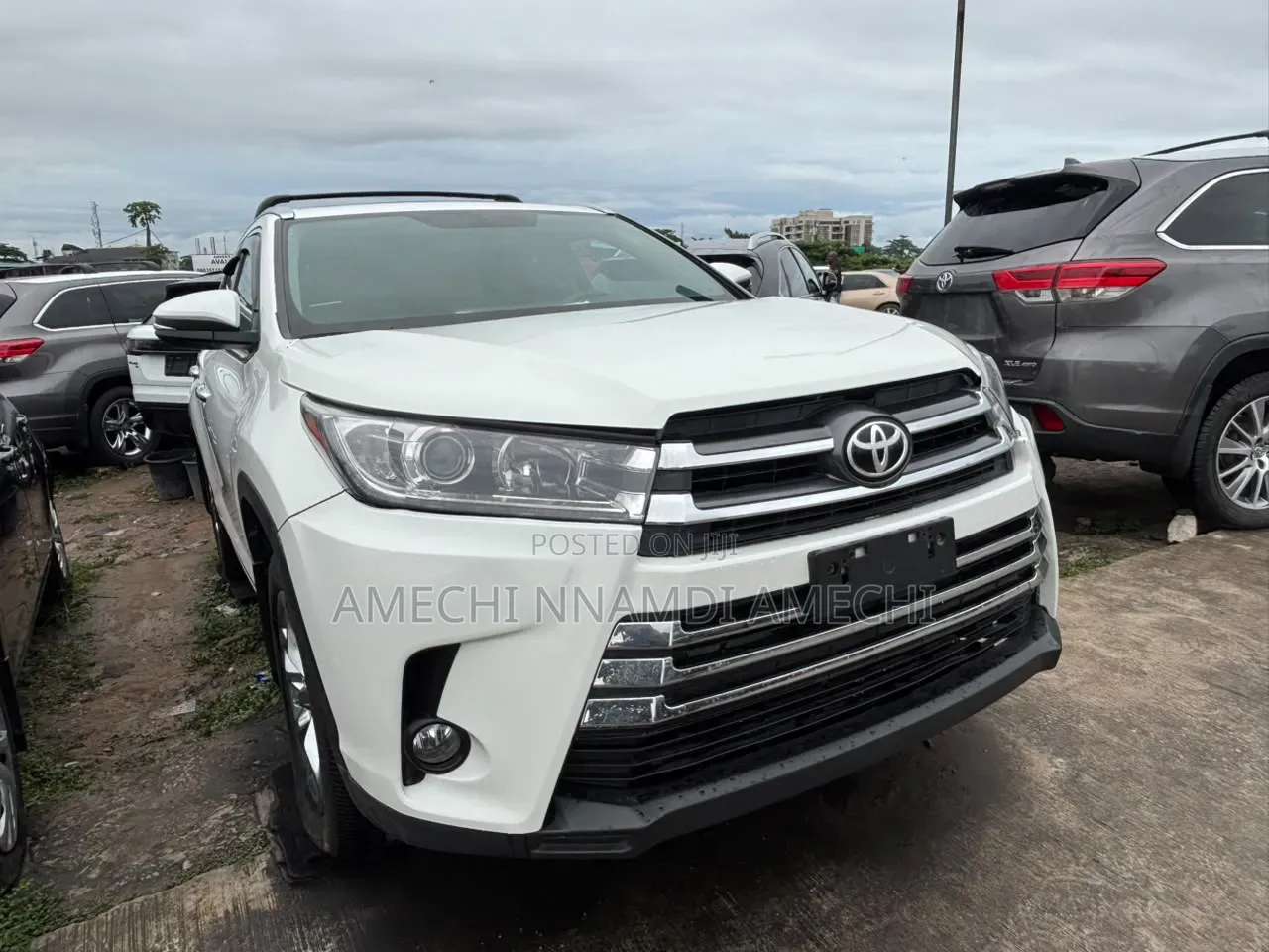 Toyota Highlander Limited V6 4x4 (3.5L 6cyl 6A) 2016 White