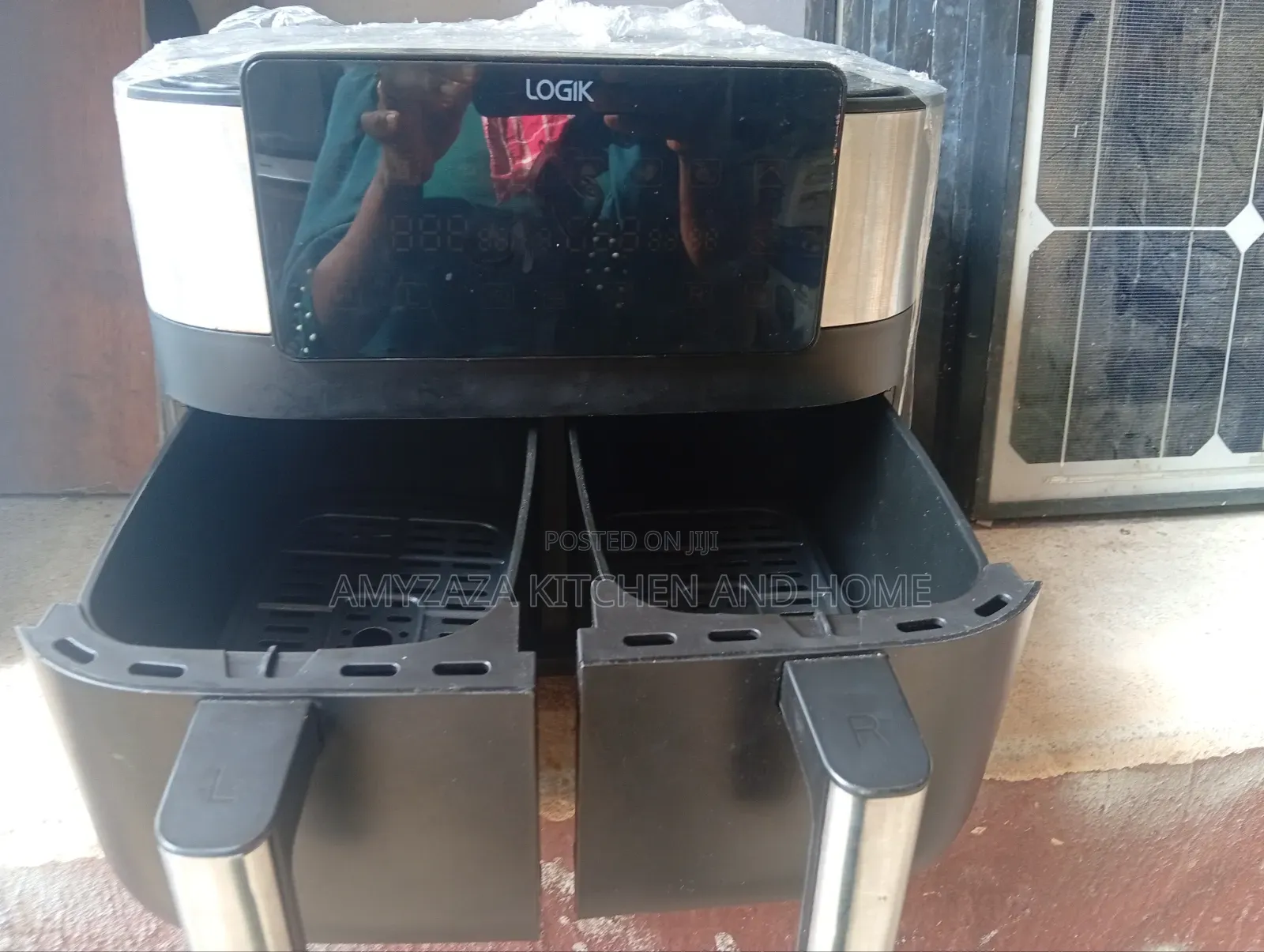 Logik 7.6L Advanced Dual Drawer Digital Air Fryer.