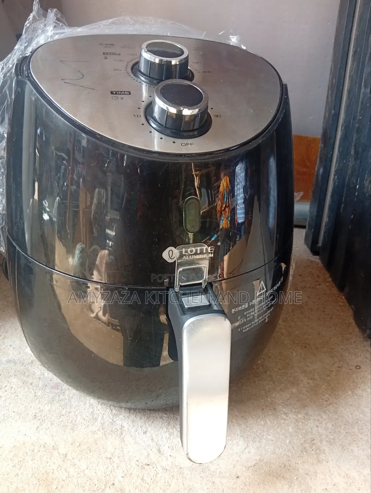 Lotte Aluminium Manual Air Fryer.7.5L