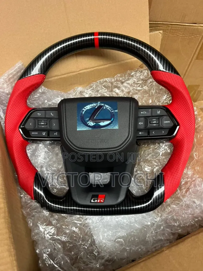 Lexus Carbon and Red Upgrade Steering Wheel