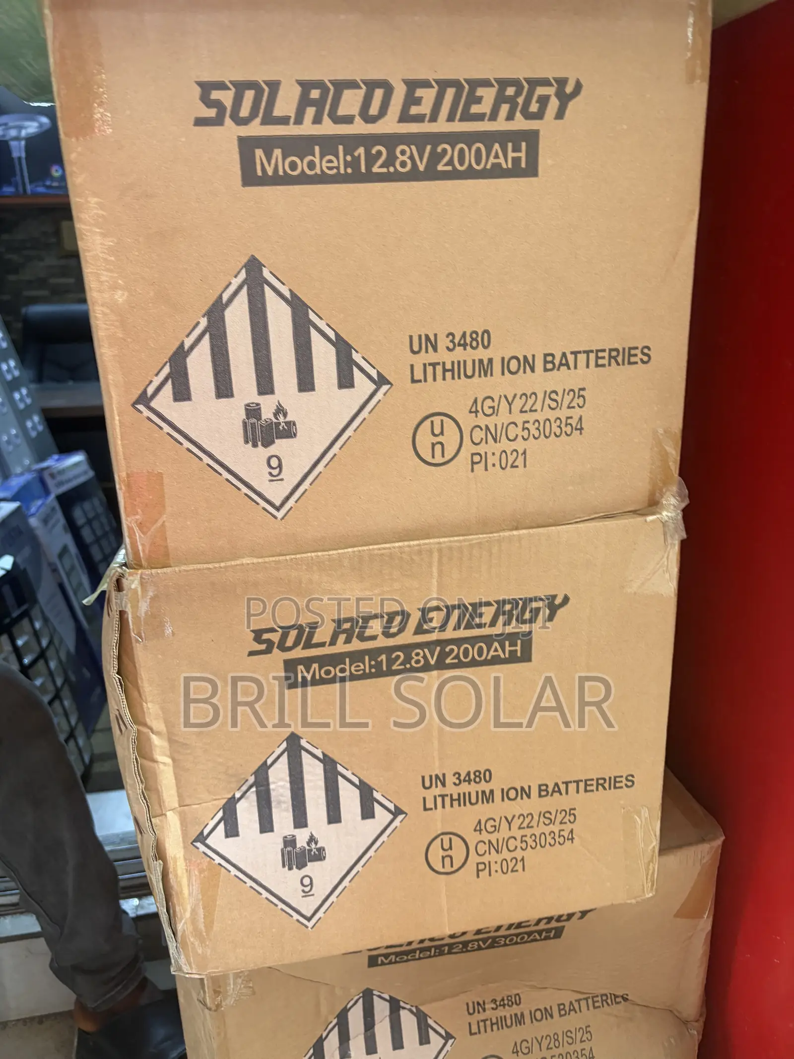 2.5kWh-12.8v Solaco Energy Solar Lithium Battery
