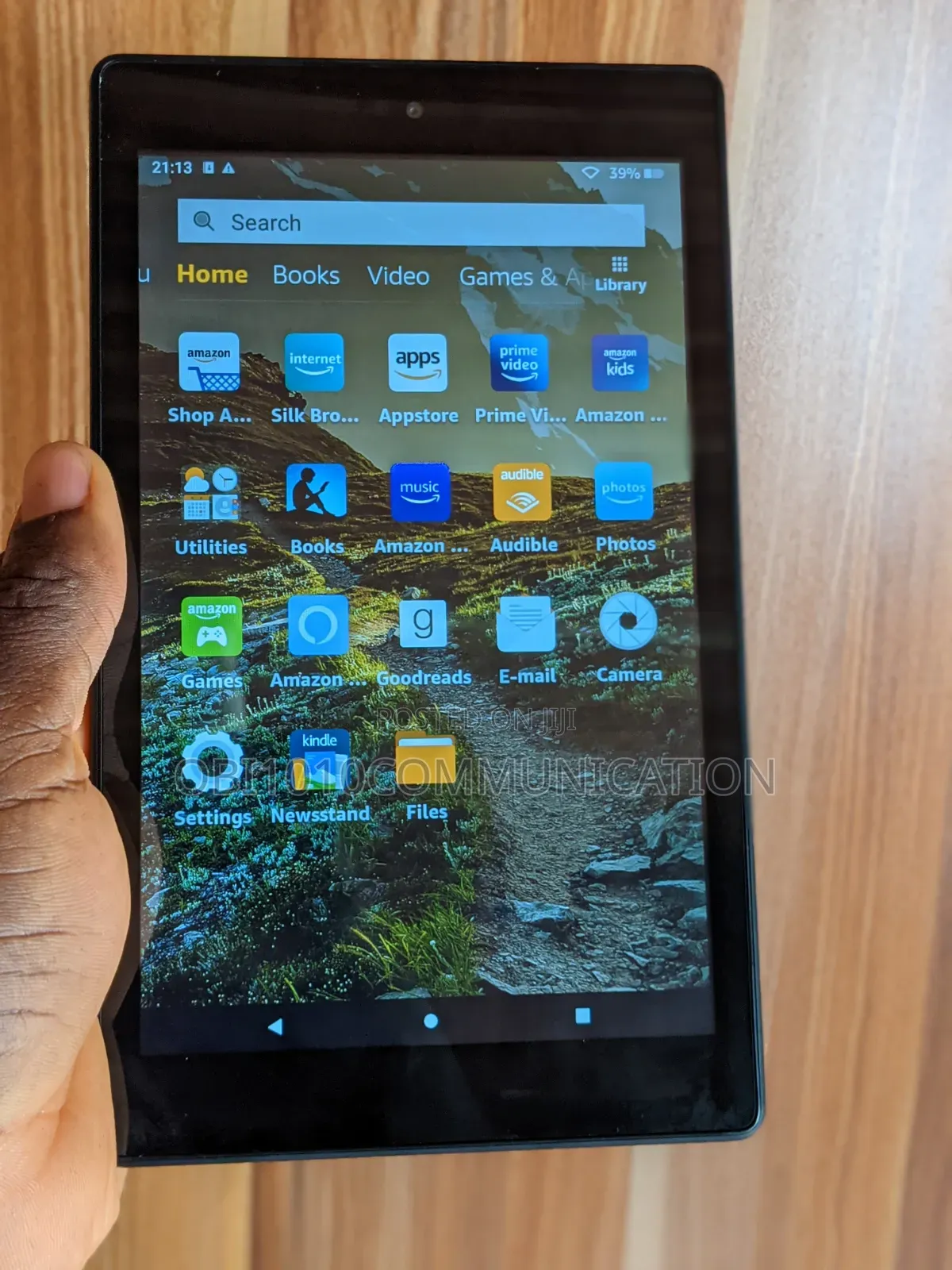 Amazon Fire HD 8 32 GB Black