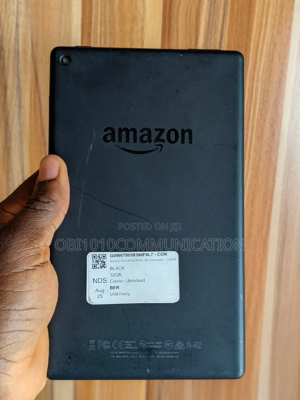 Amazon Fire HD 8 32 GB Black