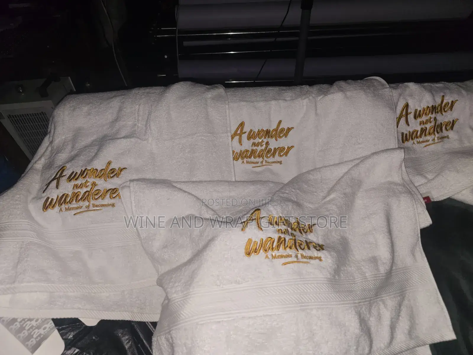 Monogram Branded Towel