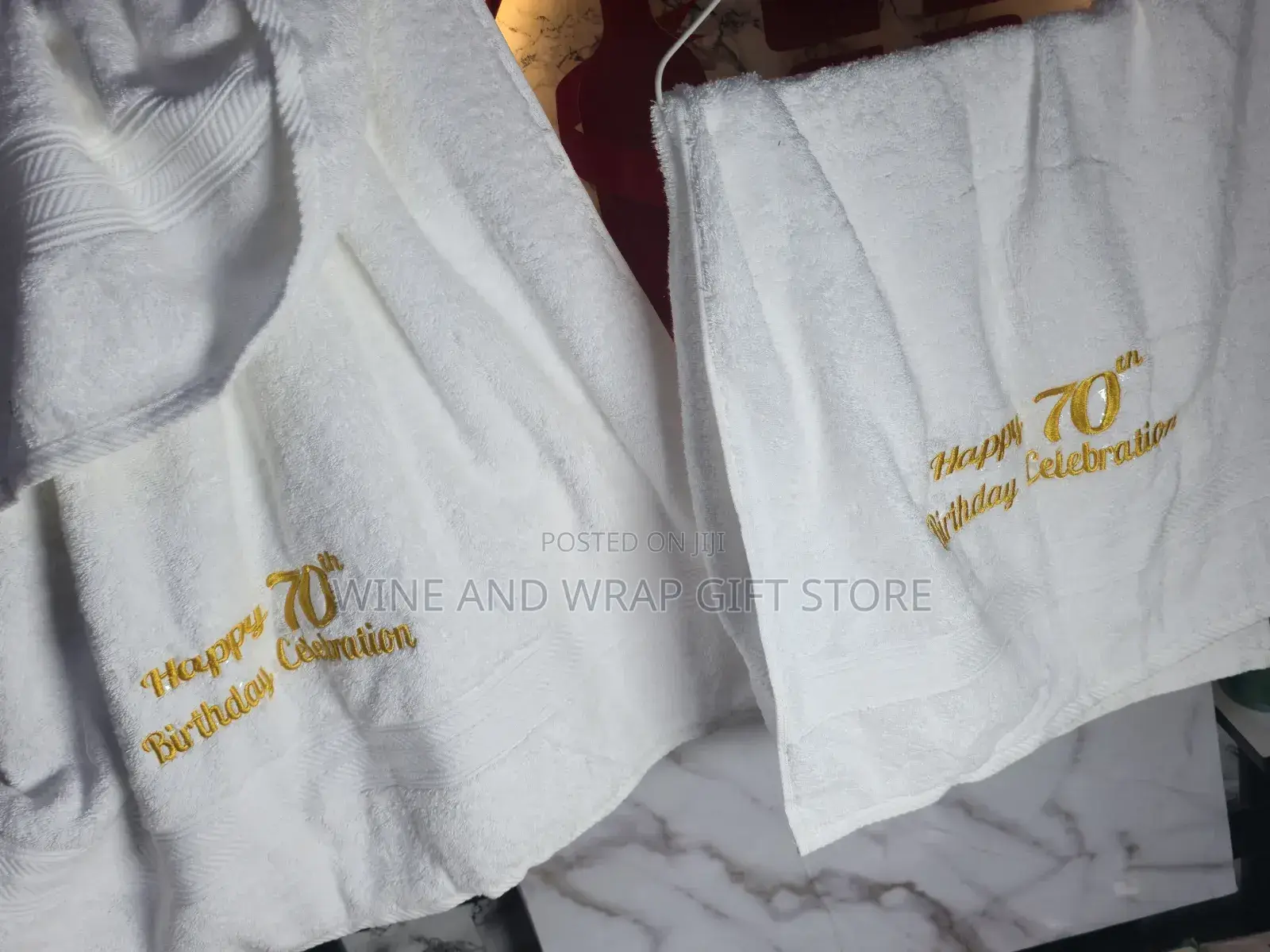 Monogram Branded Towel