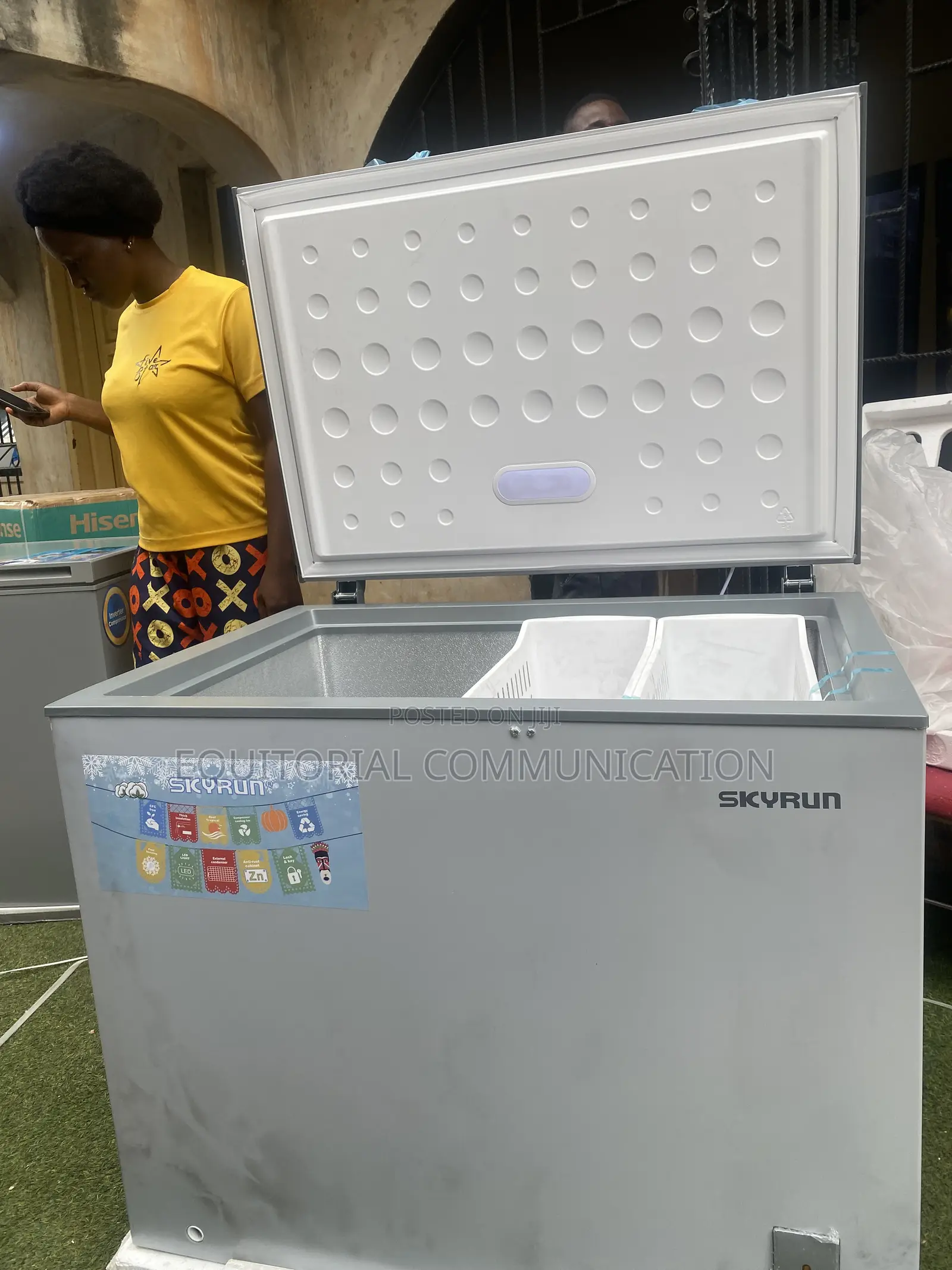 Skyrun 260L BD-260A Food Chest Freezer