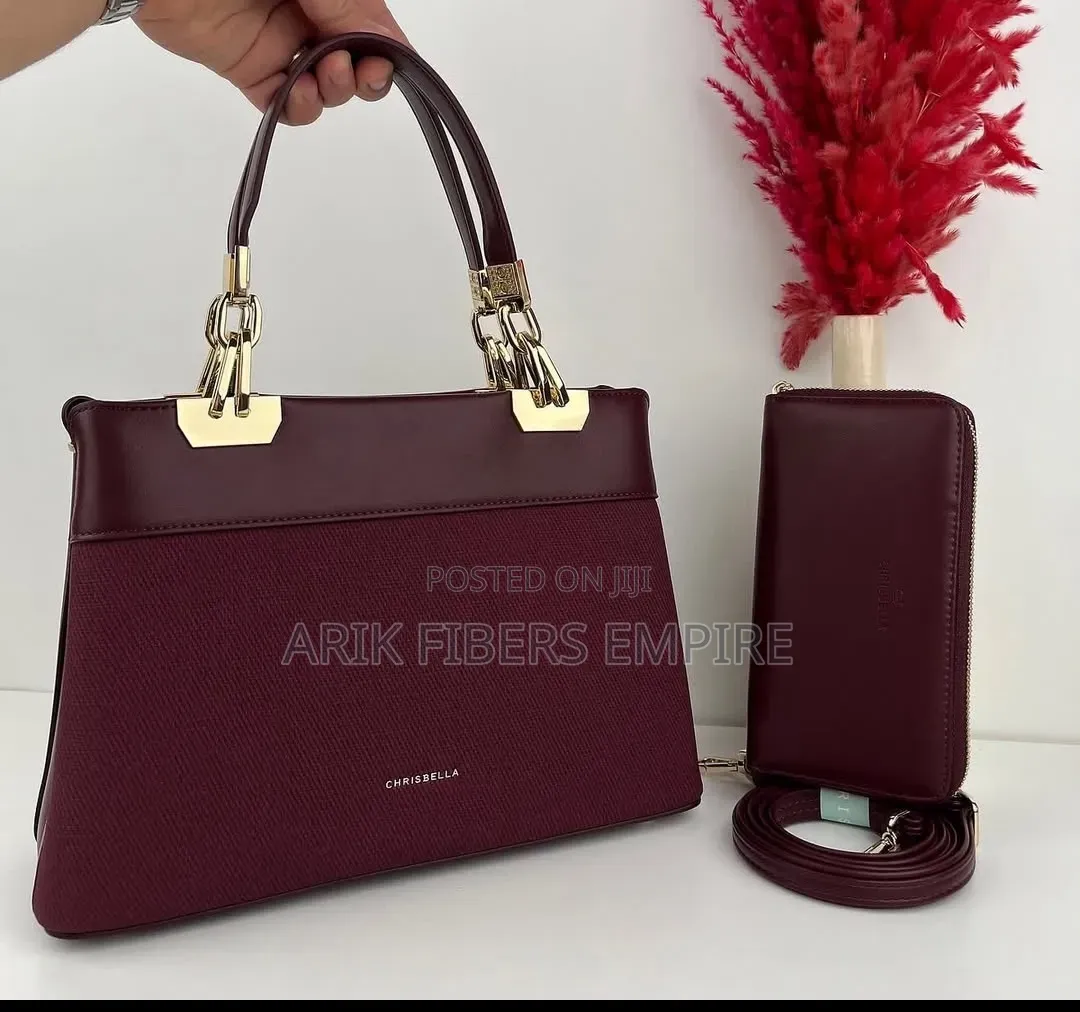 Luxury Chrisbella Original Stock Leather Handbags