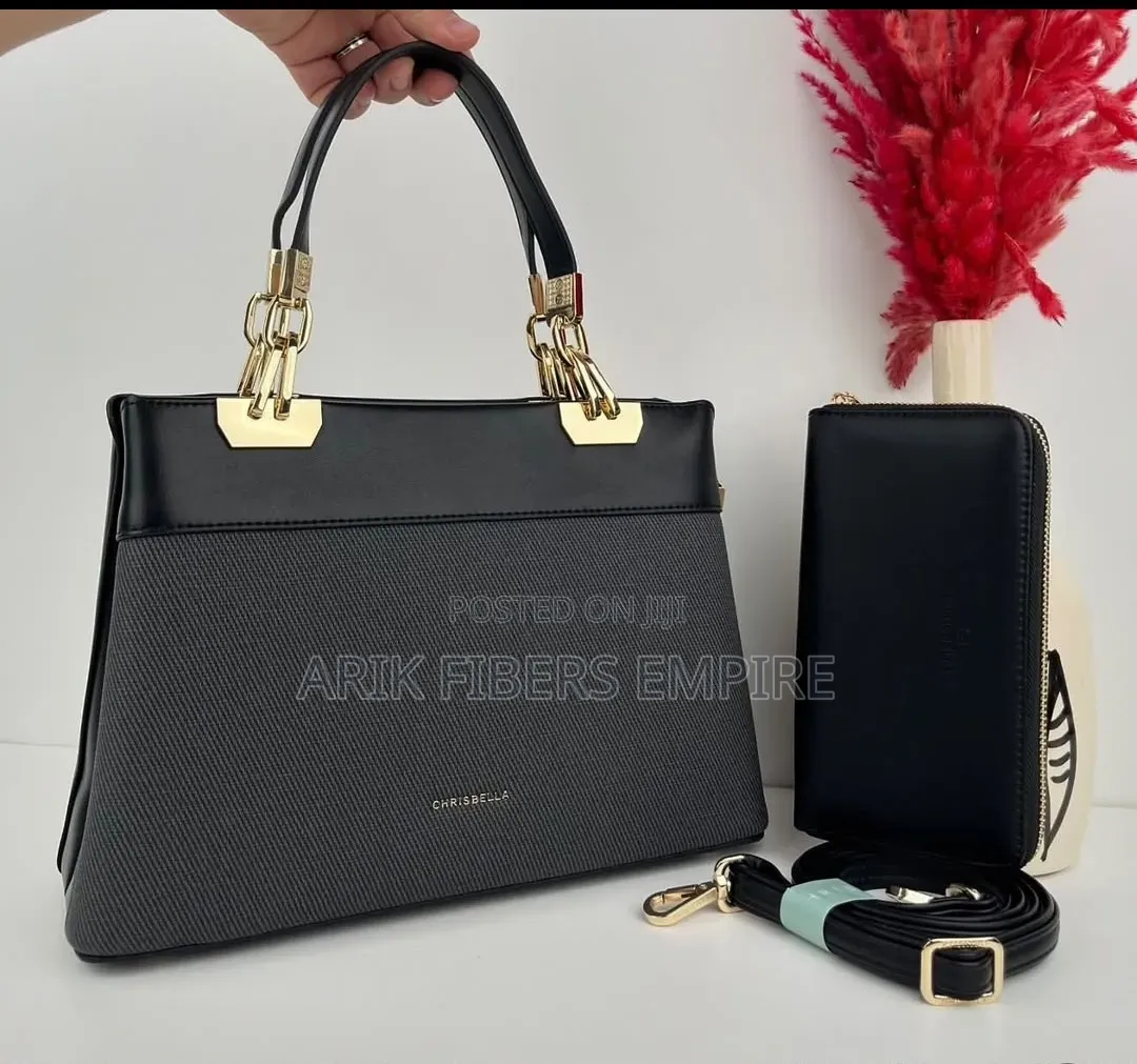 Luxury Chrisbella Original Stock Leather Handbags