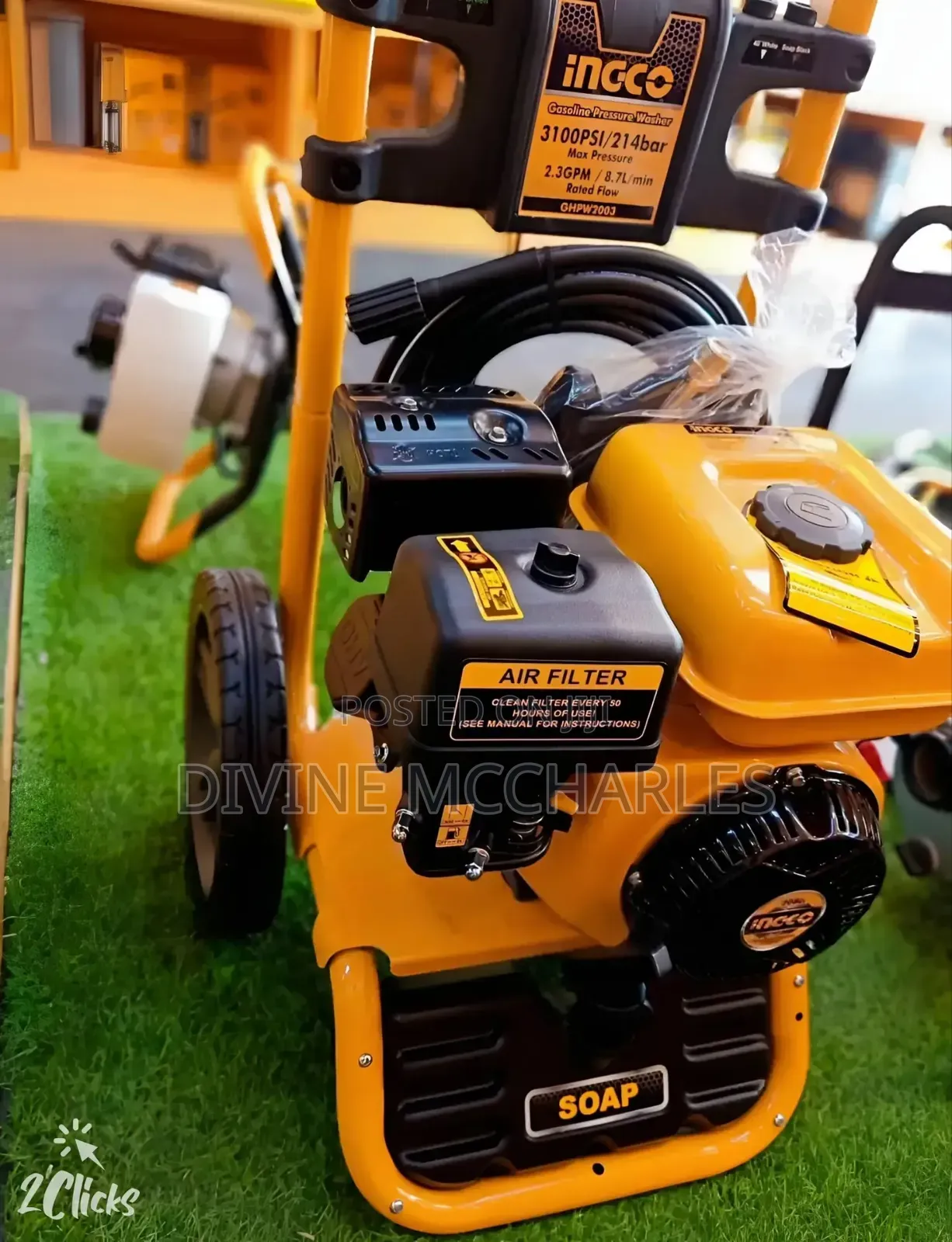 GHPW2003 6.0HP Gasoline High Pressure Washer