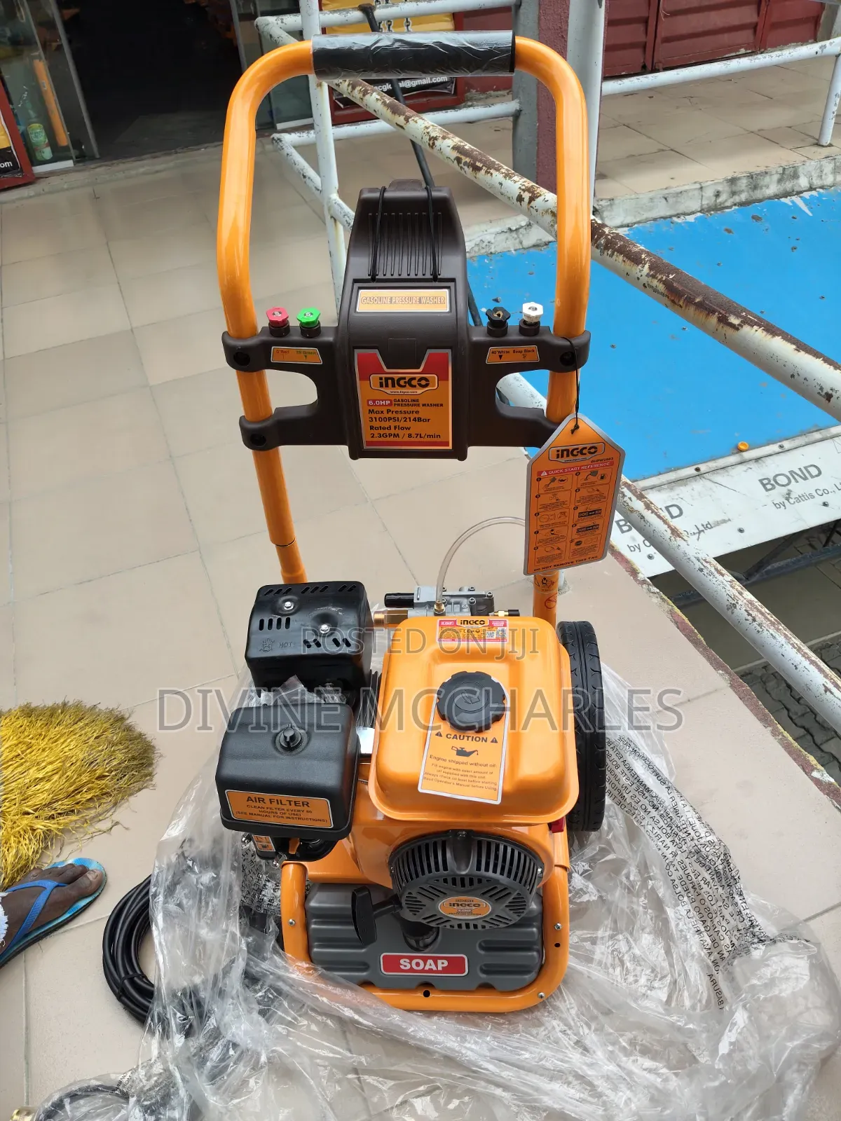 GHPW2003 6.0HP Gasoline High Pressure Washer