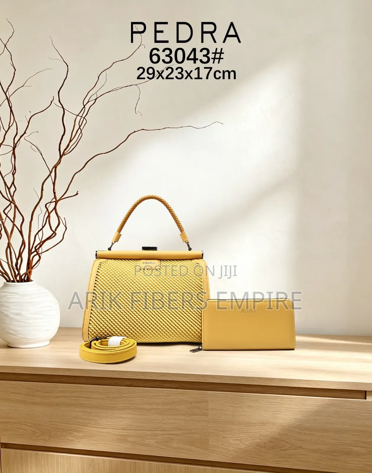 Big Fancy Pedra Handbags 2in1