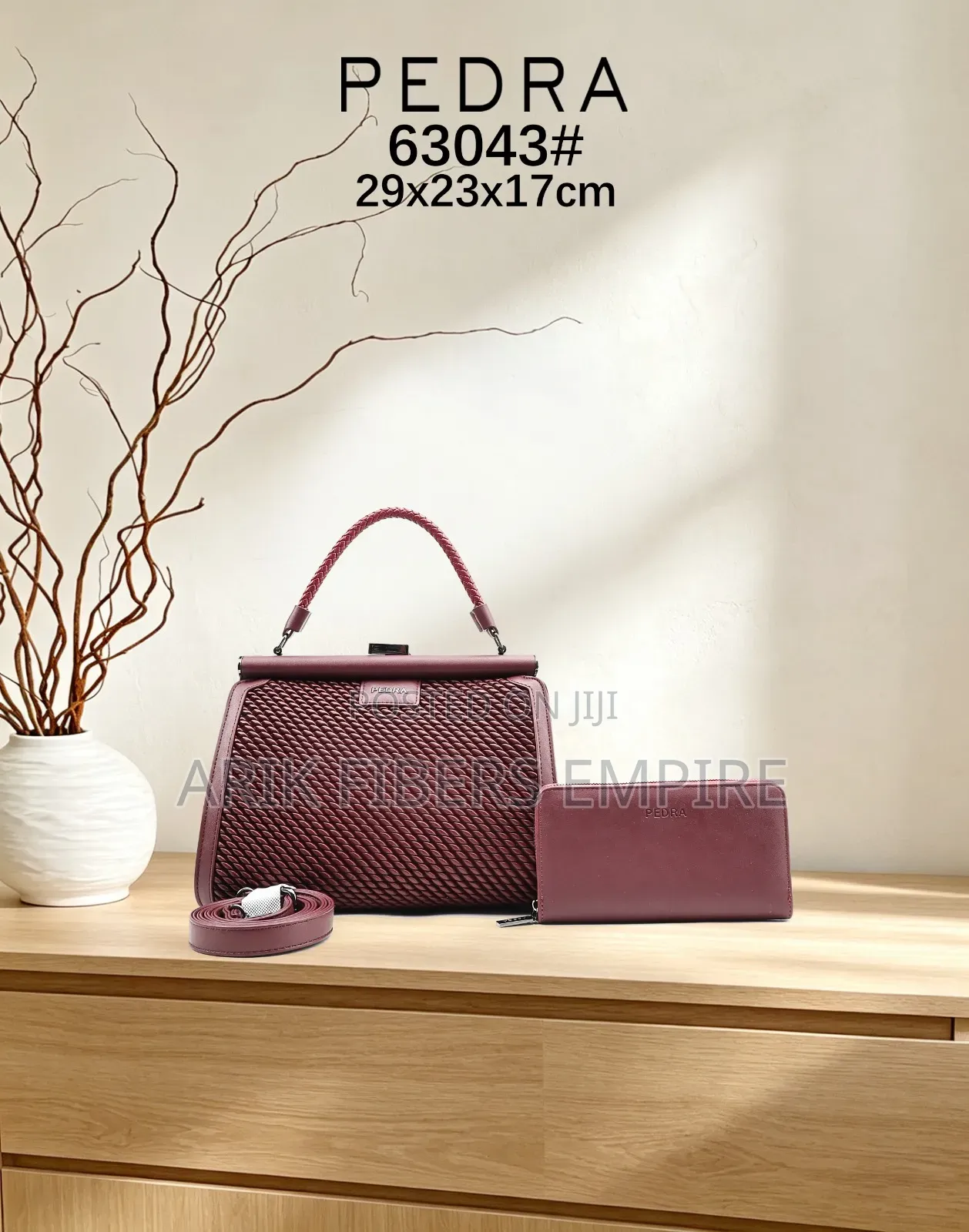 Big Fancy Pedra Handbags 2in1