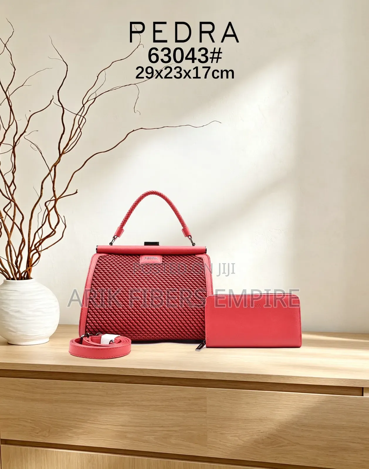 Big Fancy Pedra Handbags 2in1