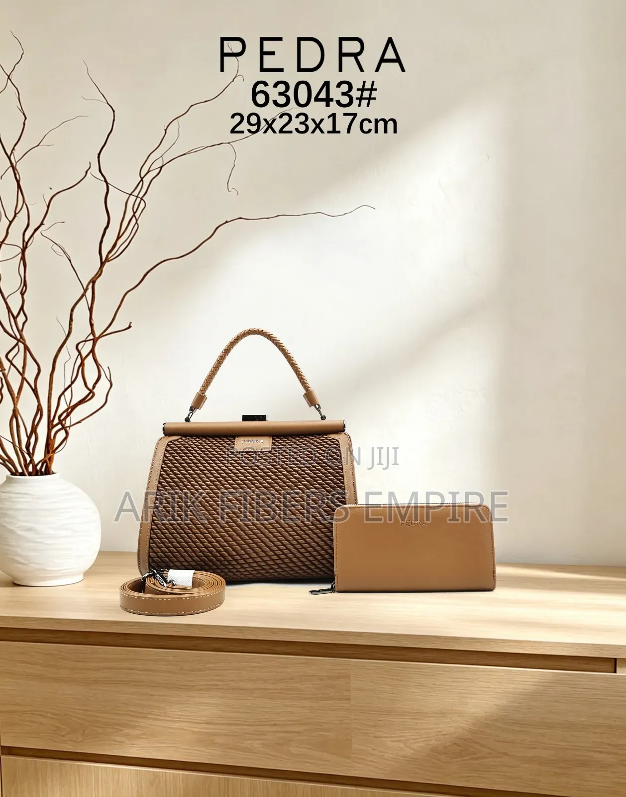 Big Fancy Pedra Handbags 2in1