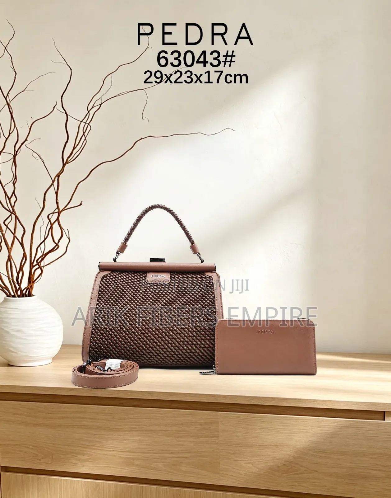 Big Fancy Pedra Handbags 2in1