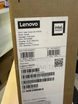 New Laptop Lenovo Legion 5 32GB Intel Core Ultra 9 SSD 1T