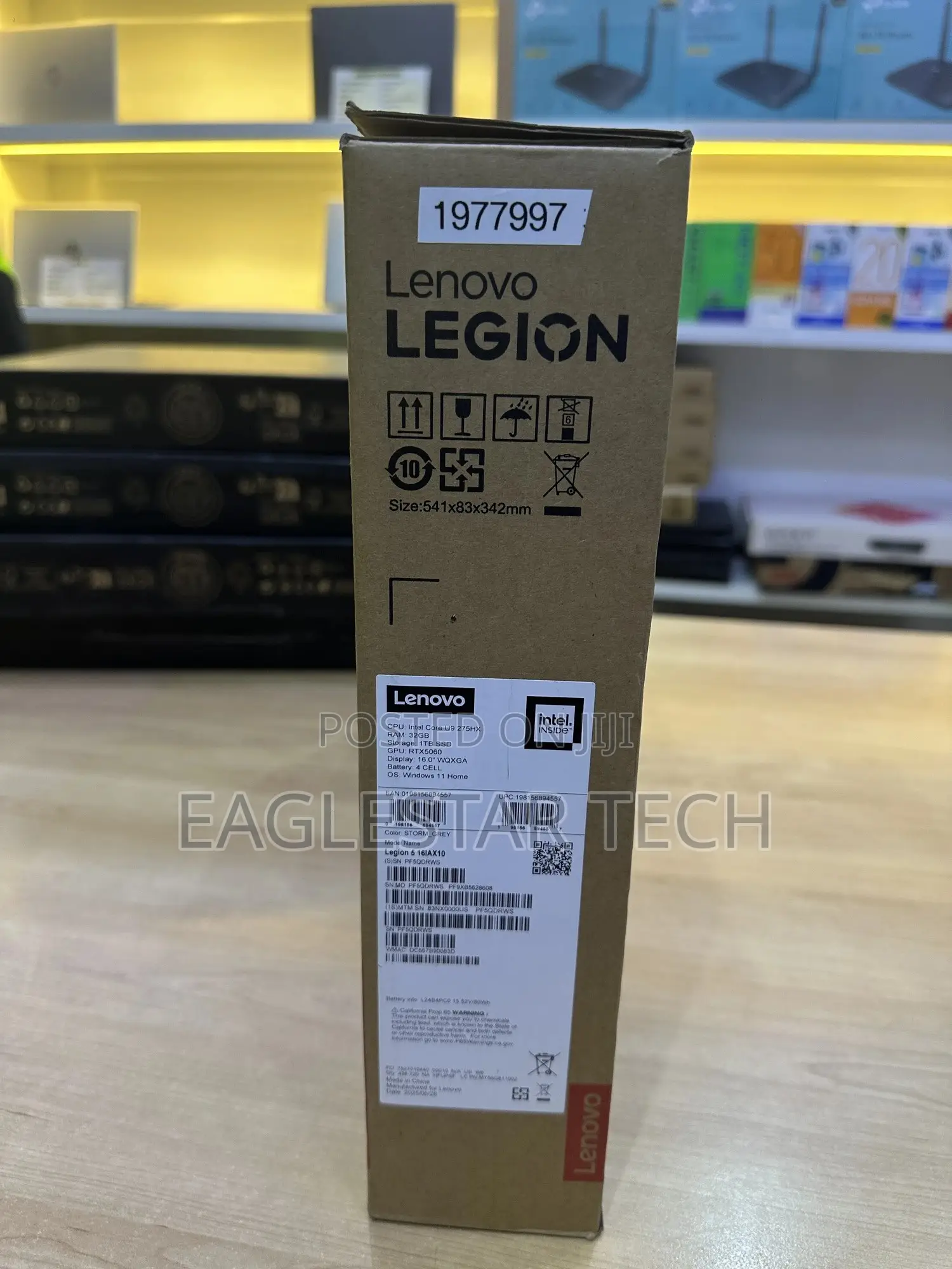 New Laptop Lenovo Legion 5 32GB Intel Core Ultra 9 SSD 1T