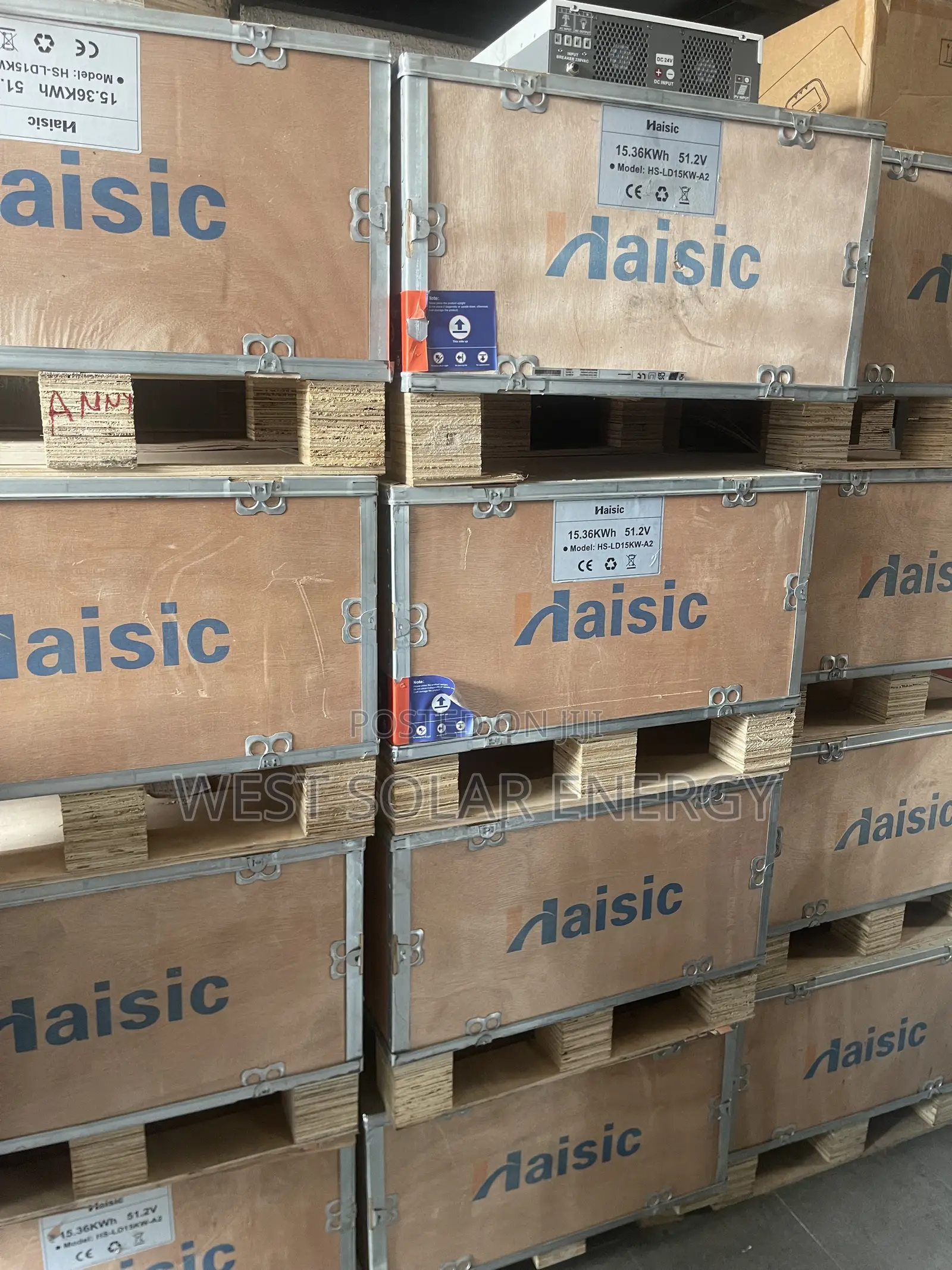 15Kwh 51.2V Haisic Lithium Ion Battery