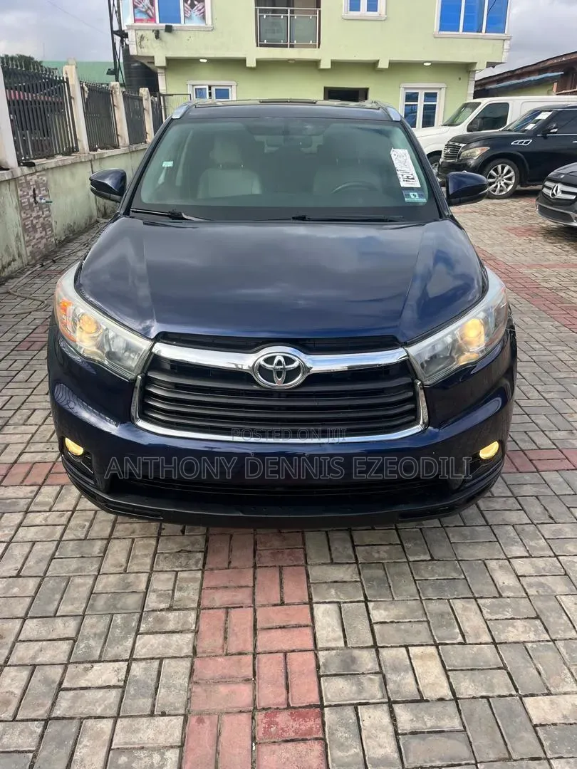 Toyota Highlander XLE 4dr SUV (3.5L 6cyl 6A) 2015 Blue