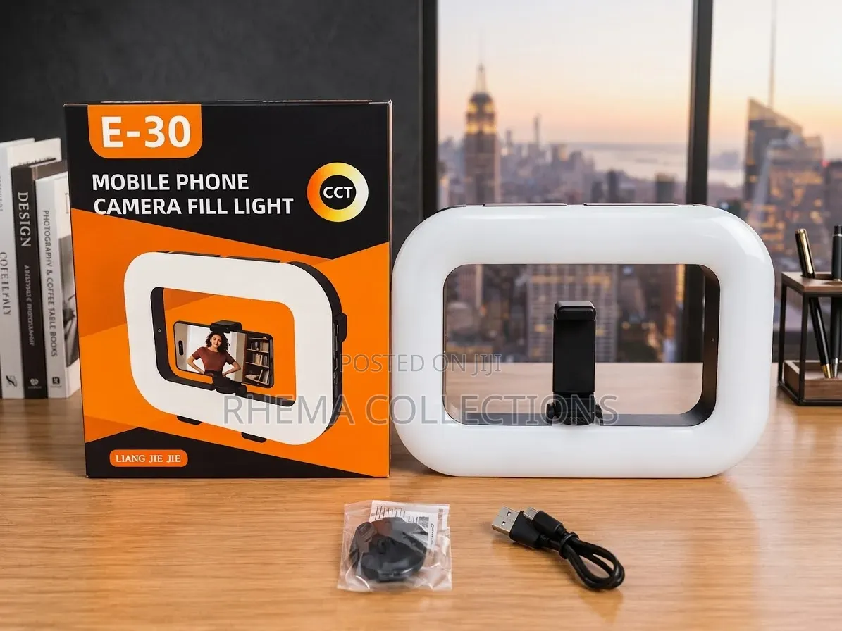 E- 30 CCT Rechargeable Led Soft Light