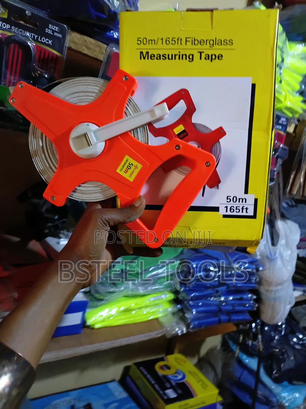  50m Fibre Measuring Tape – Long Measuring Tape
Quality 50m Fibre