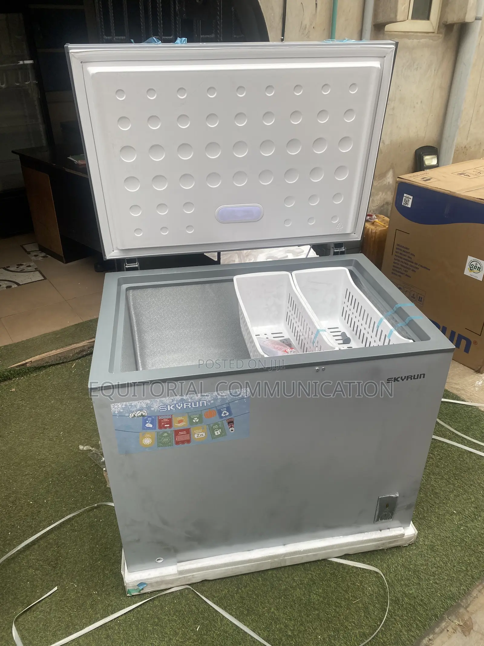 Skyrun 260L BD-260A Fish Storage Chest Freezer