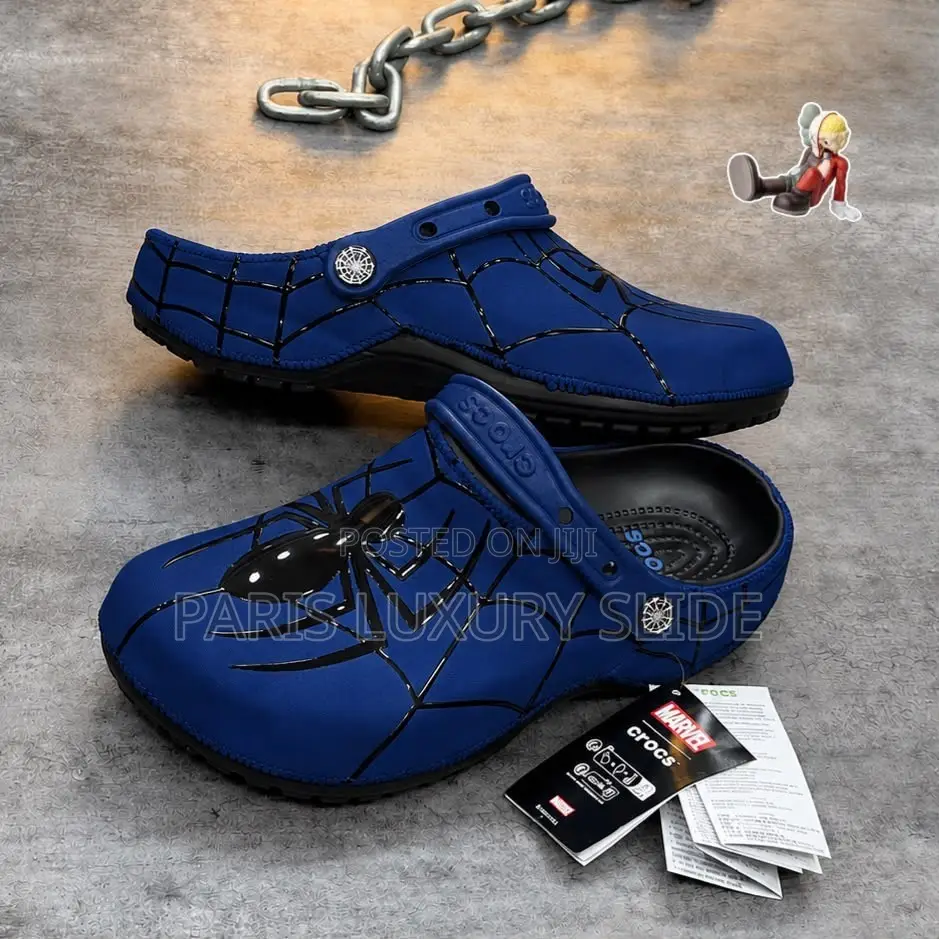 MARVEL X Crocs Spiderman Clogs -Red/Black Spider Edition Unisex Crocs