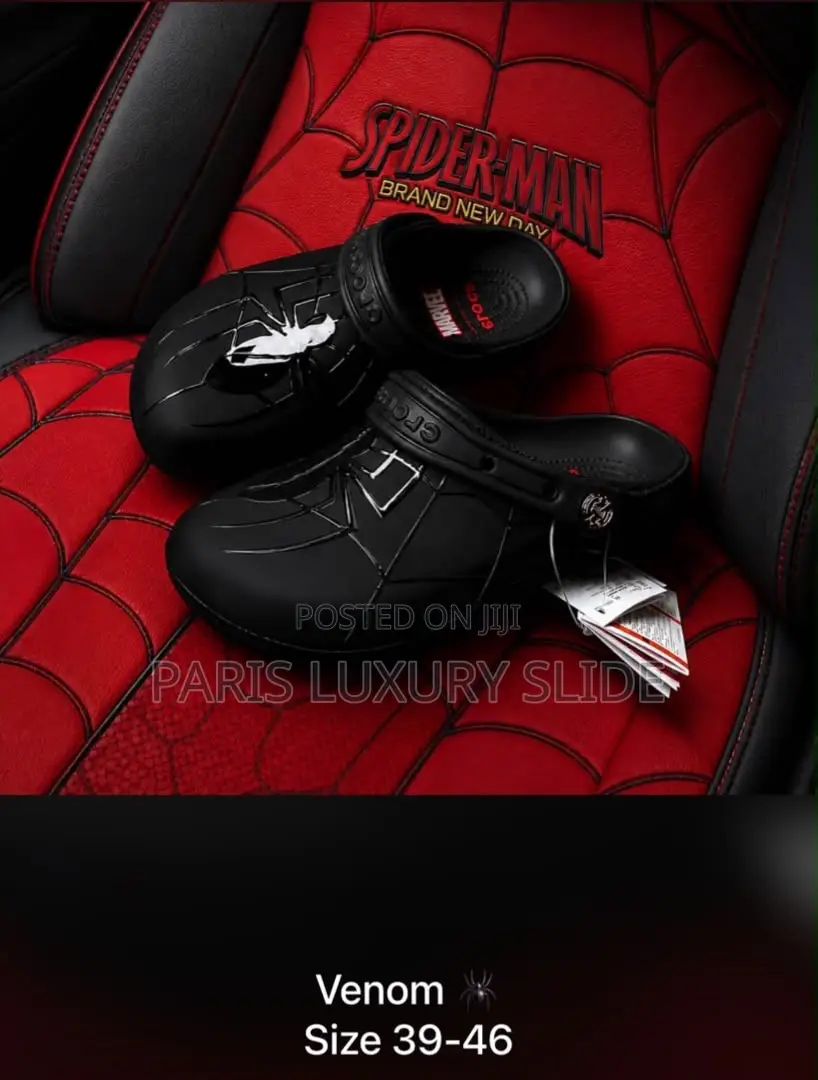 MARVEL X Crocs Spiderman Clogs -Red/Black Spider Edition Unisex Crocs