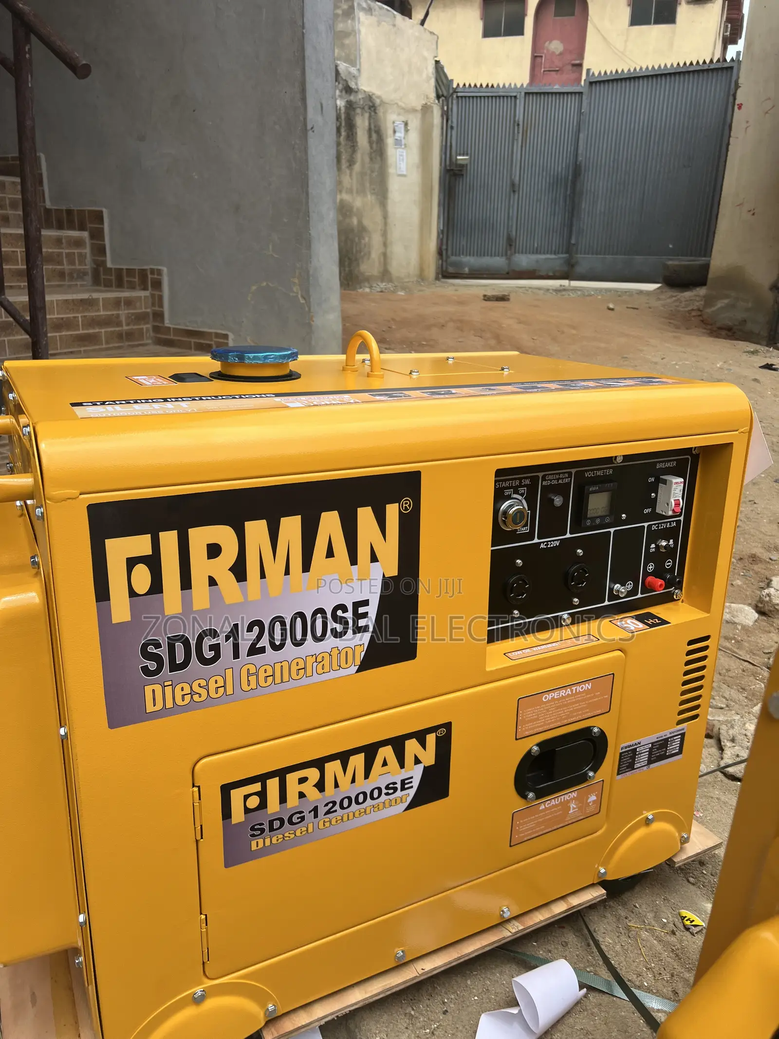 Firman Soundproof Diesel Generator 10kva 100% Copper Coil