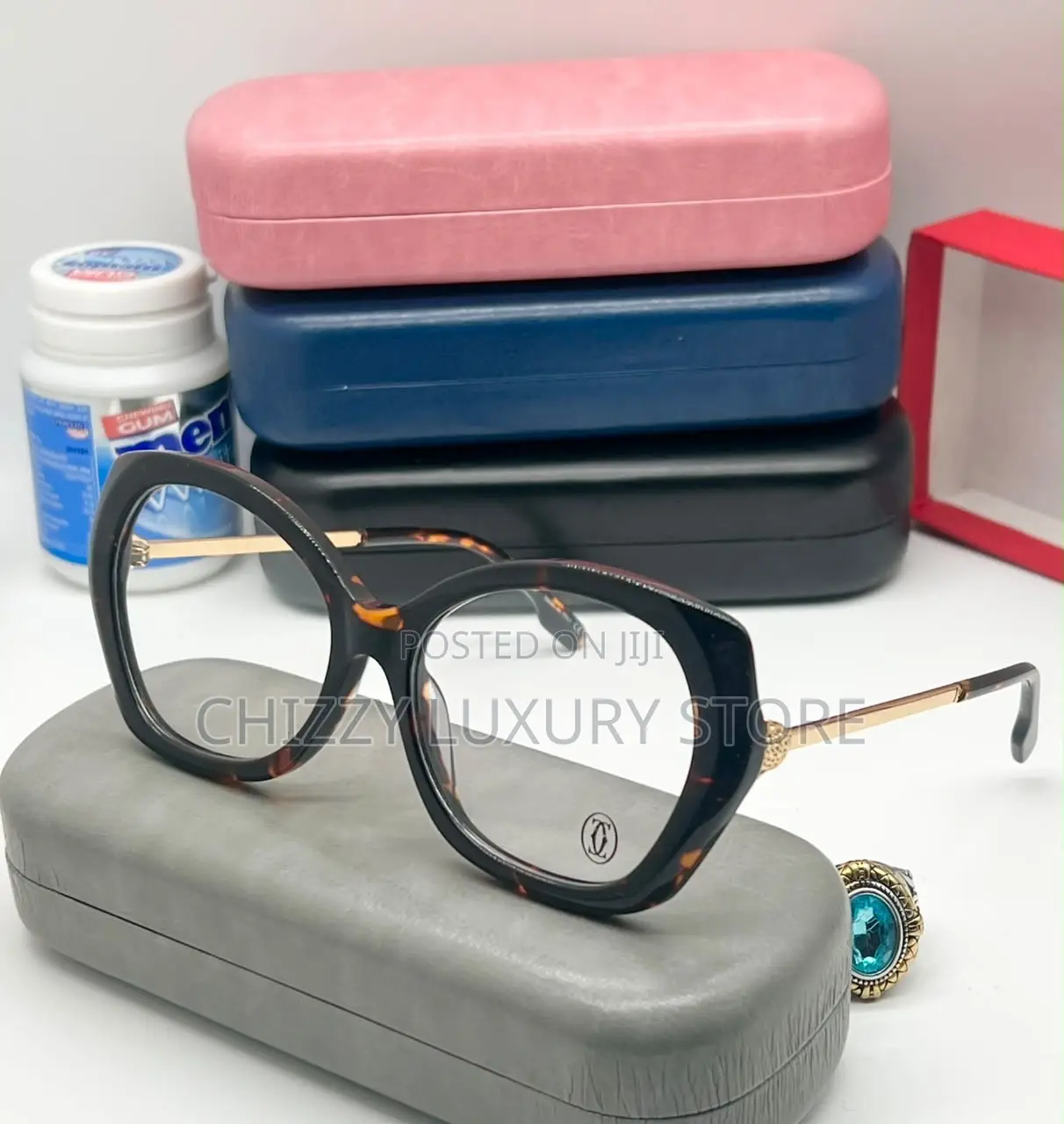 Cartier Quality Luxury Ladies Frame Glasses