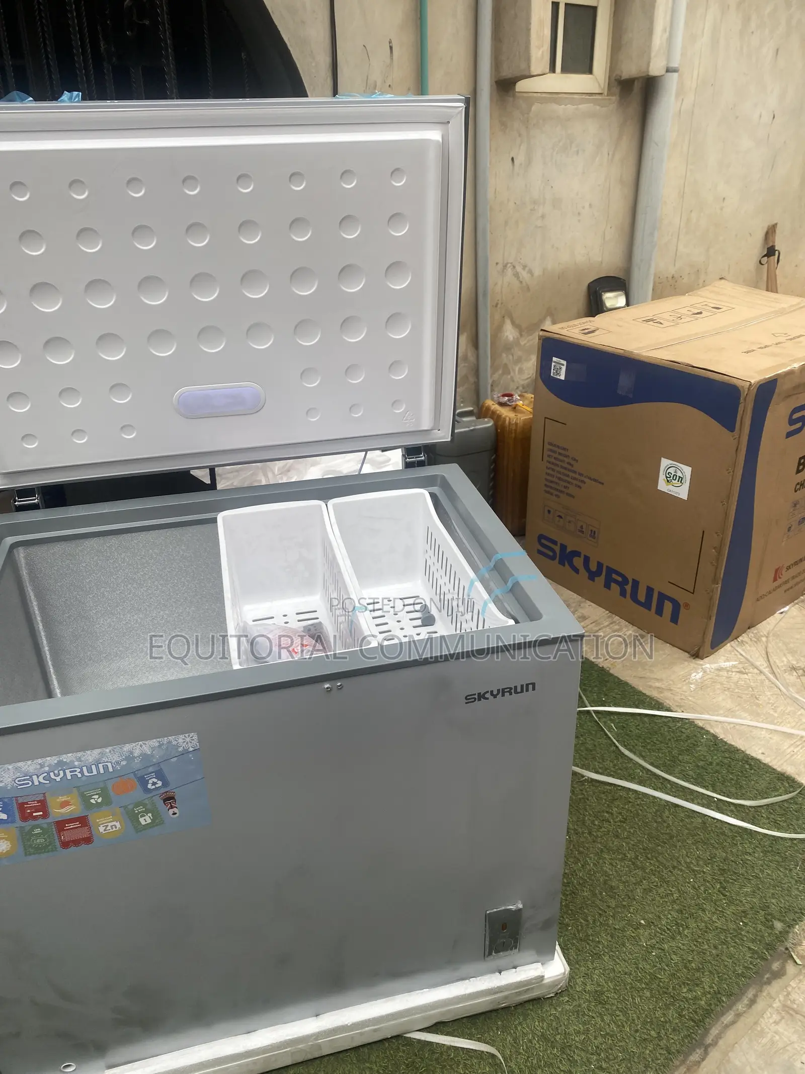 Skyrun 260L BD-260A Heavy-Duty Chest Freezer