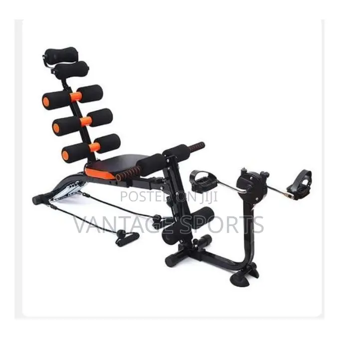 Wonder Core Six Pack Exercise Machine With Pedals + Resistance Band
