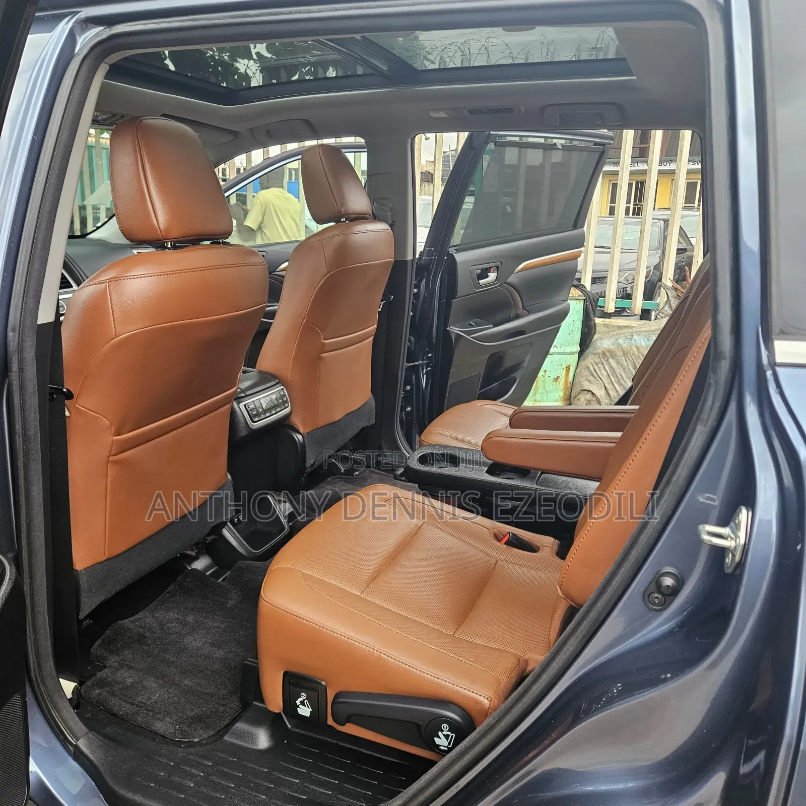 Toyota Highlander Limited Platinum 4x4 V6 (3.5L 6cyl 8A) 2017 Blue