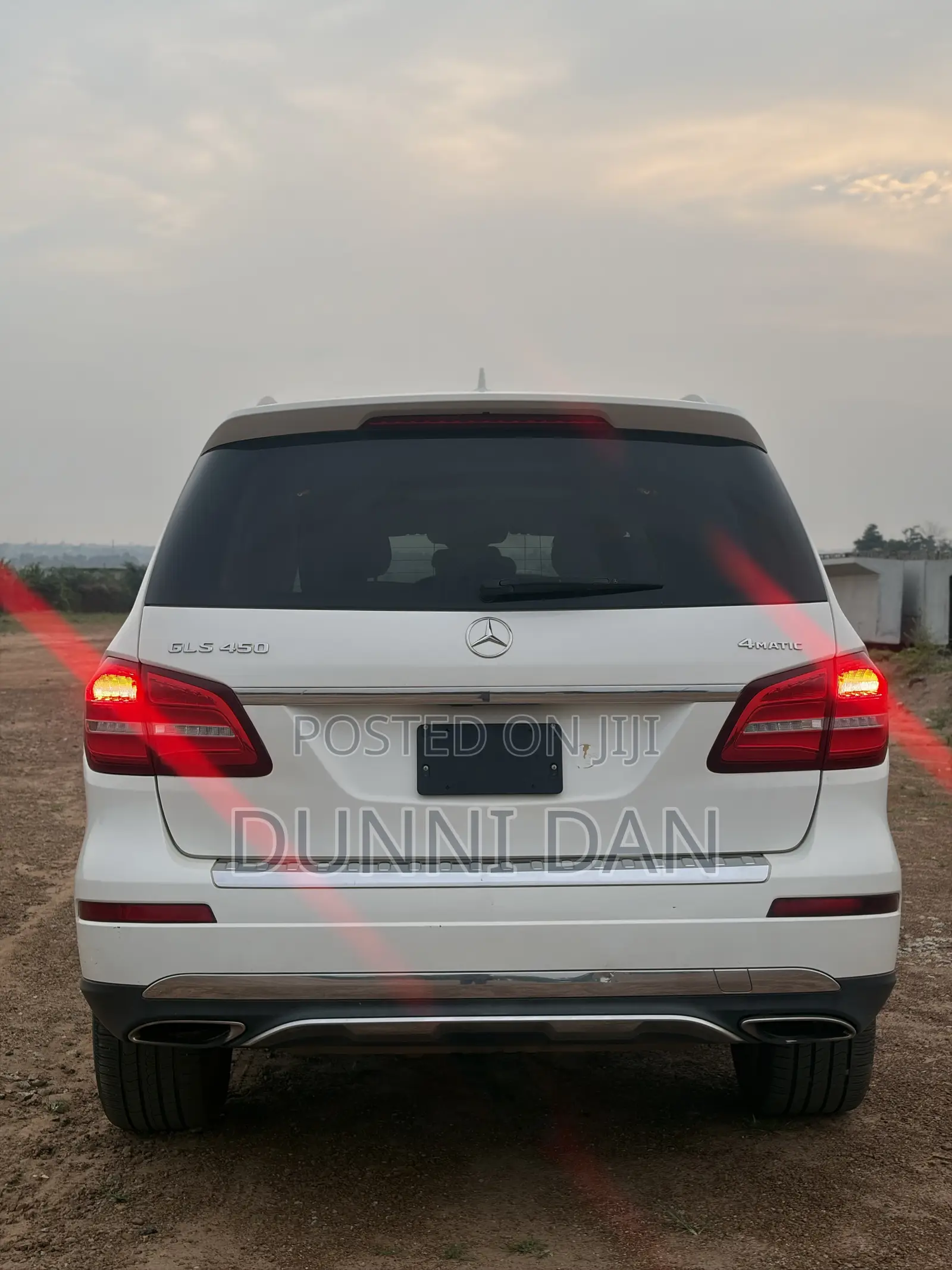 Mercedes-Benz GLS-Class GLS450 4Matic 2017 White