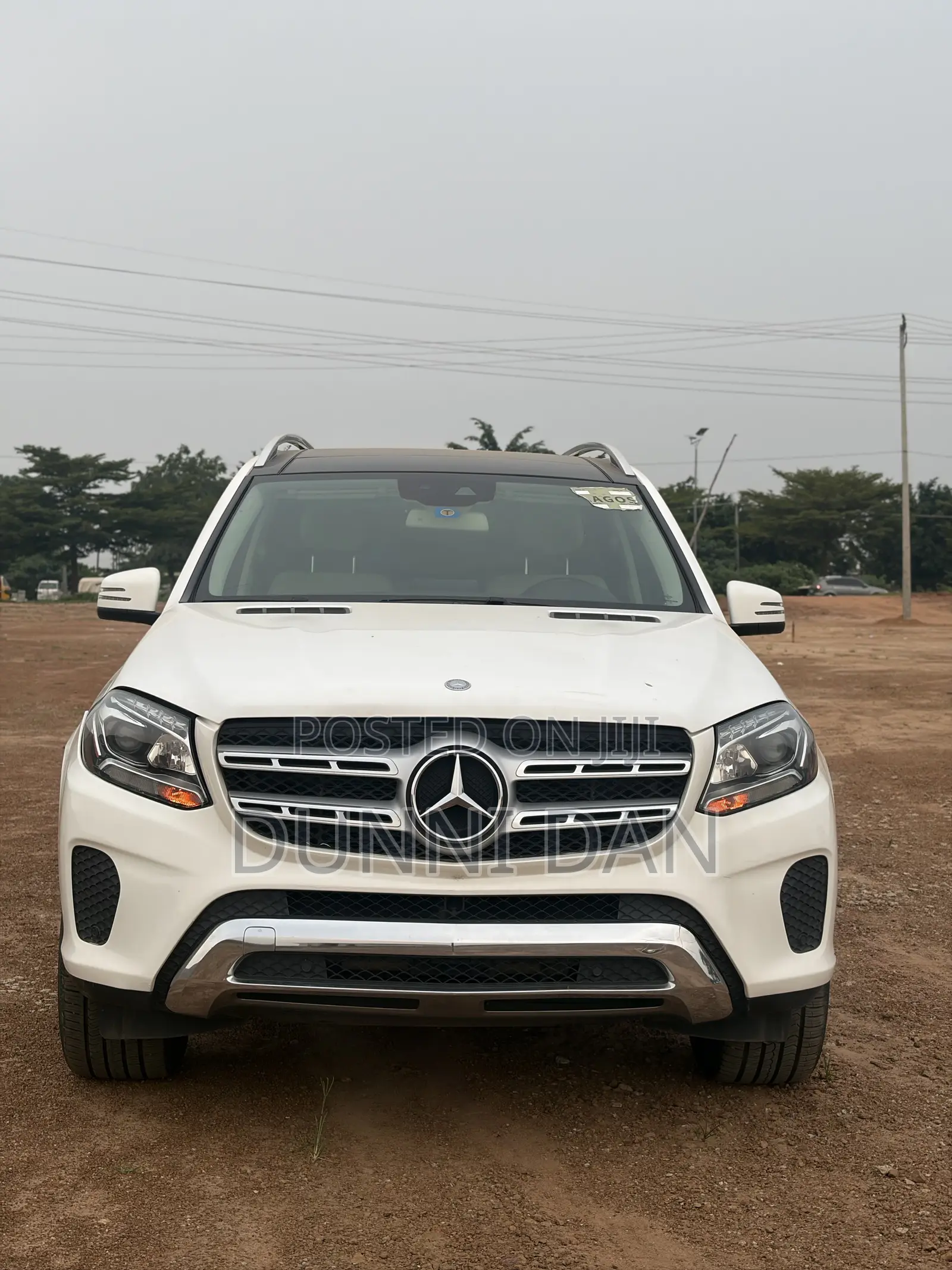 Mercedes-Benz GLS-Class GLS450 4Matic 2017 White