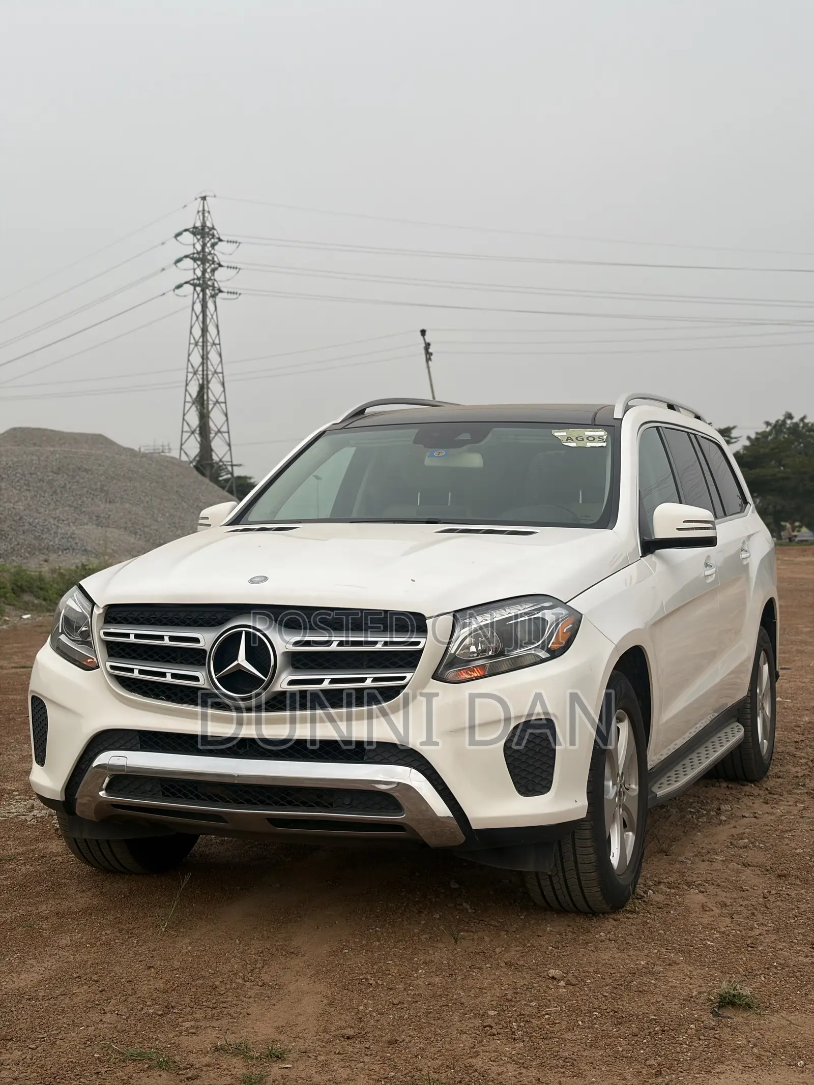 Mercedes-Benz GLS-Class GLS450 4Matic 2017 White