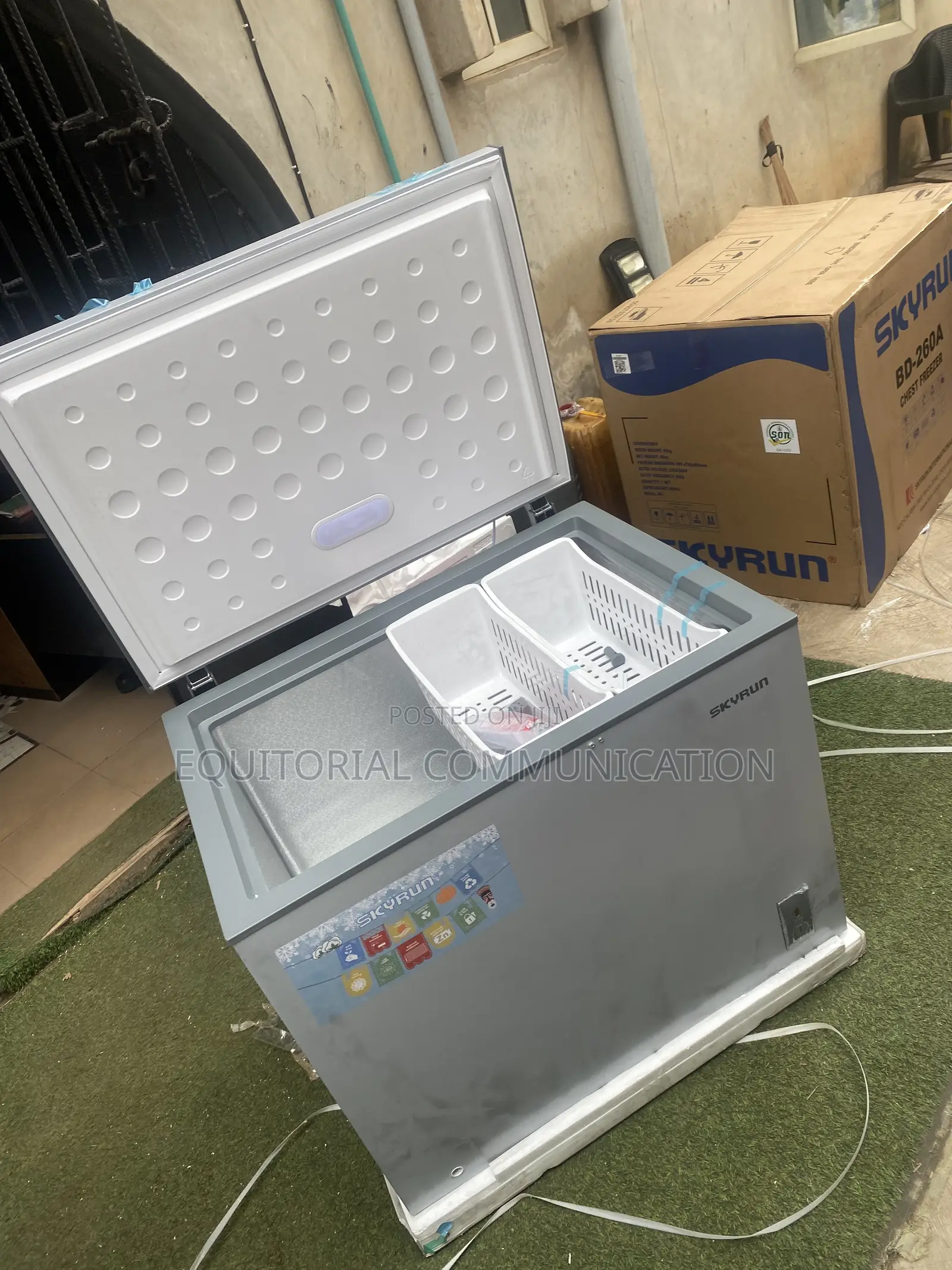 BD-260A Skyrun 260L Chest Freezer for Shop