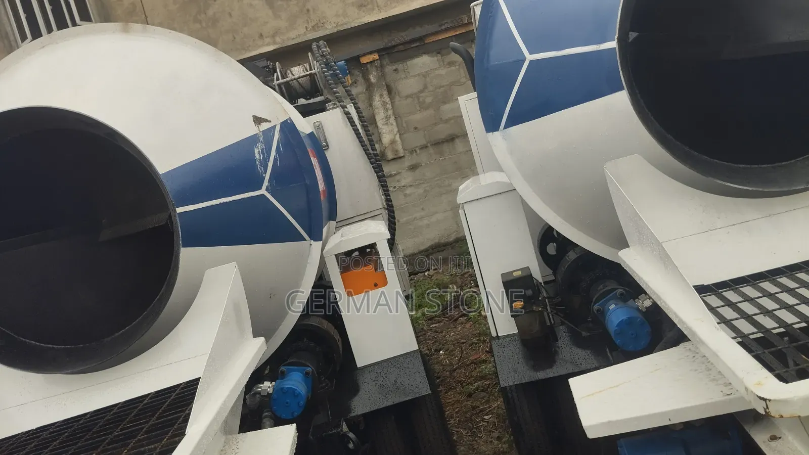 DGM HBTS50-30-78R Concrete Mixer With Pump