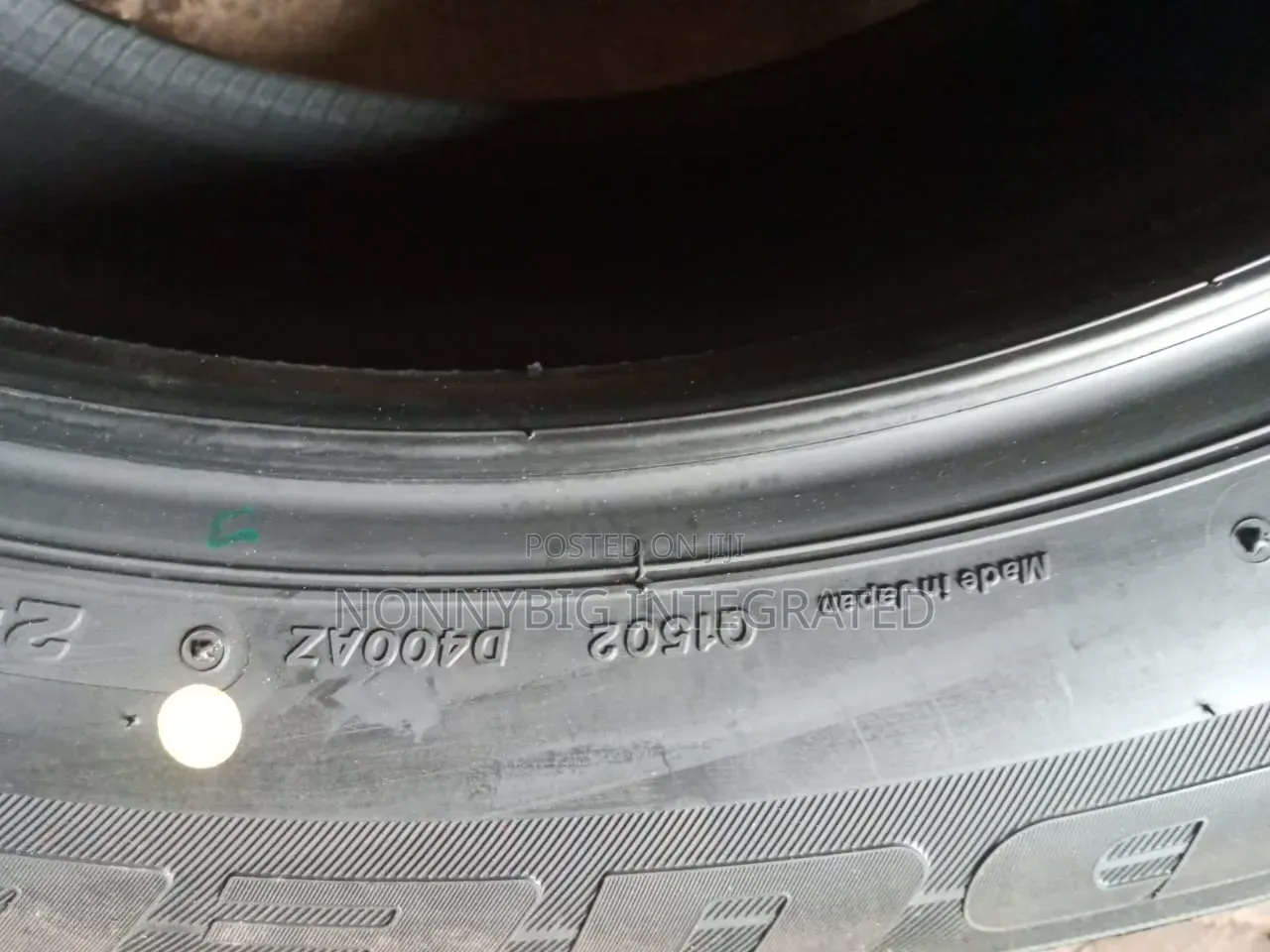 245/55r19 Bridgestone for Highlander