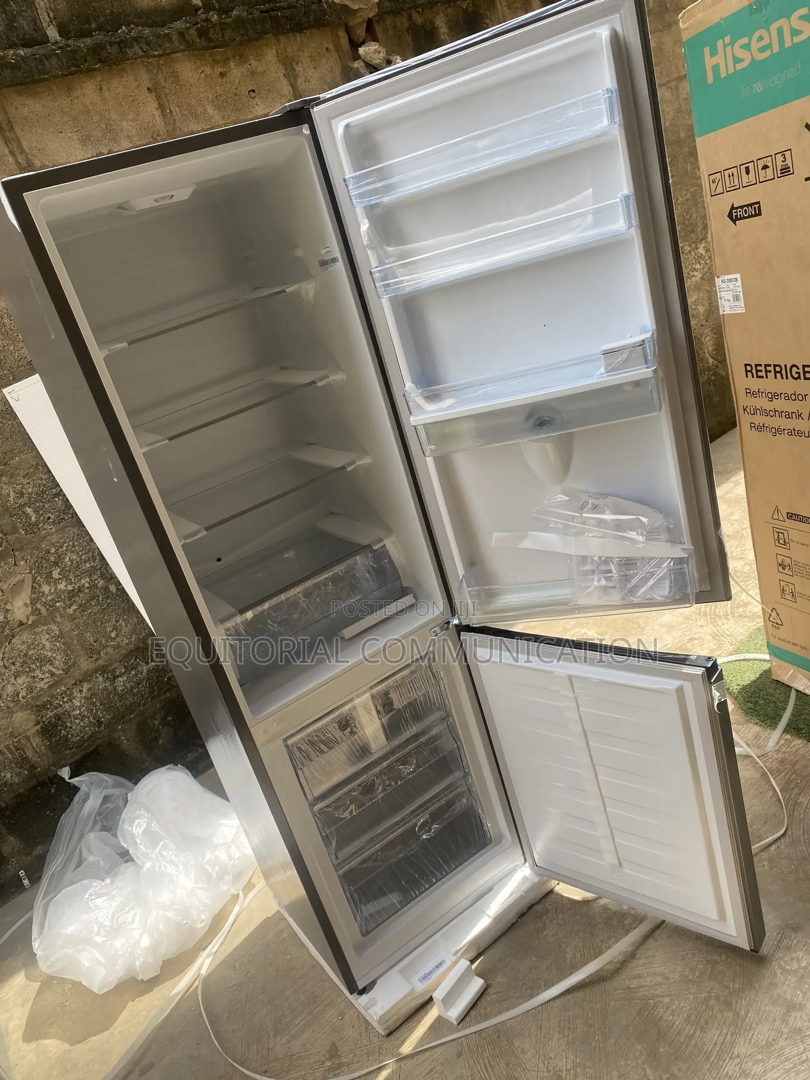 Hisense RD-35DCB 264L Bottom Freezer Refrigerator for Home