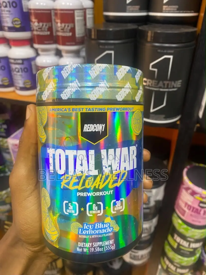 Redcon1 Total War Reload Preworkout 555G