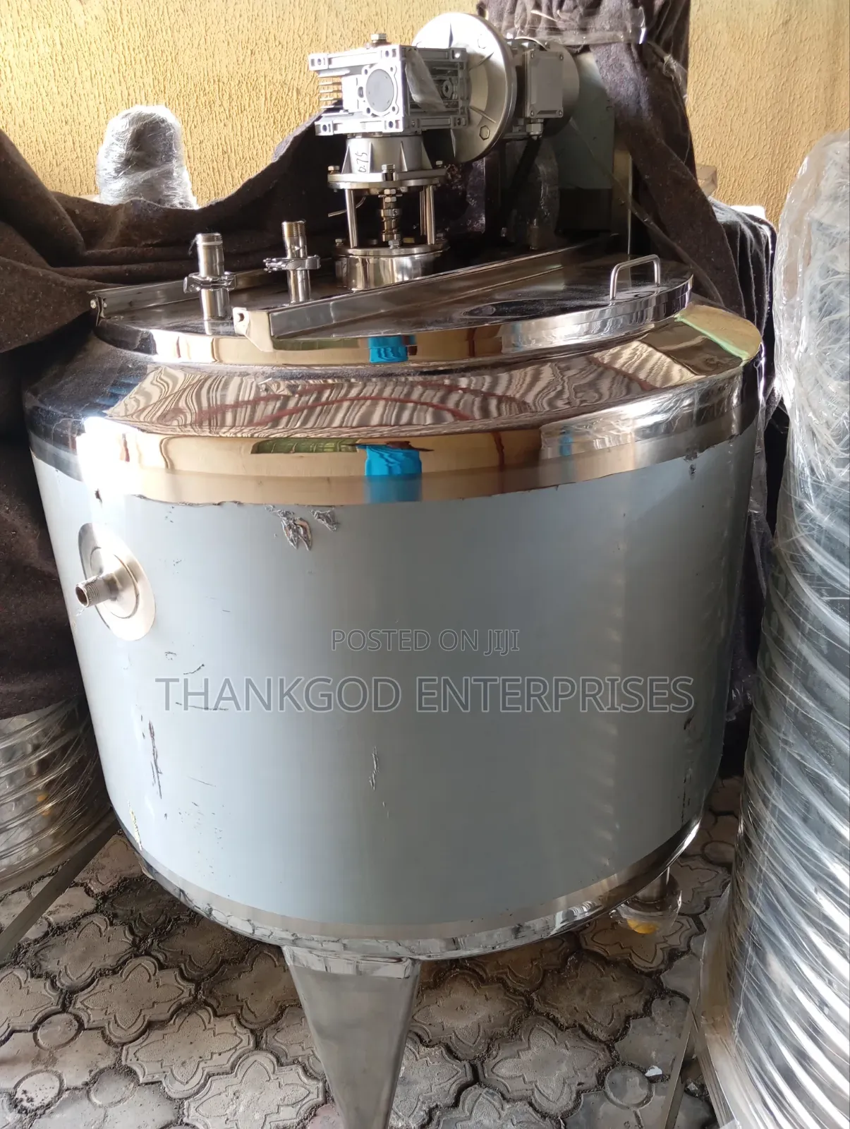 Pasteurizer Mixing Tank 500l