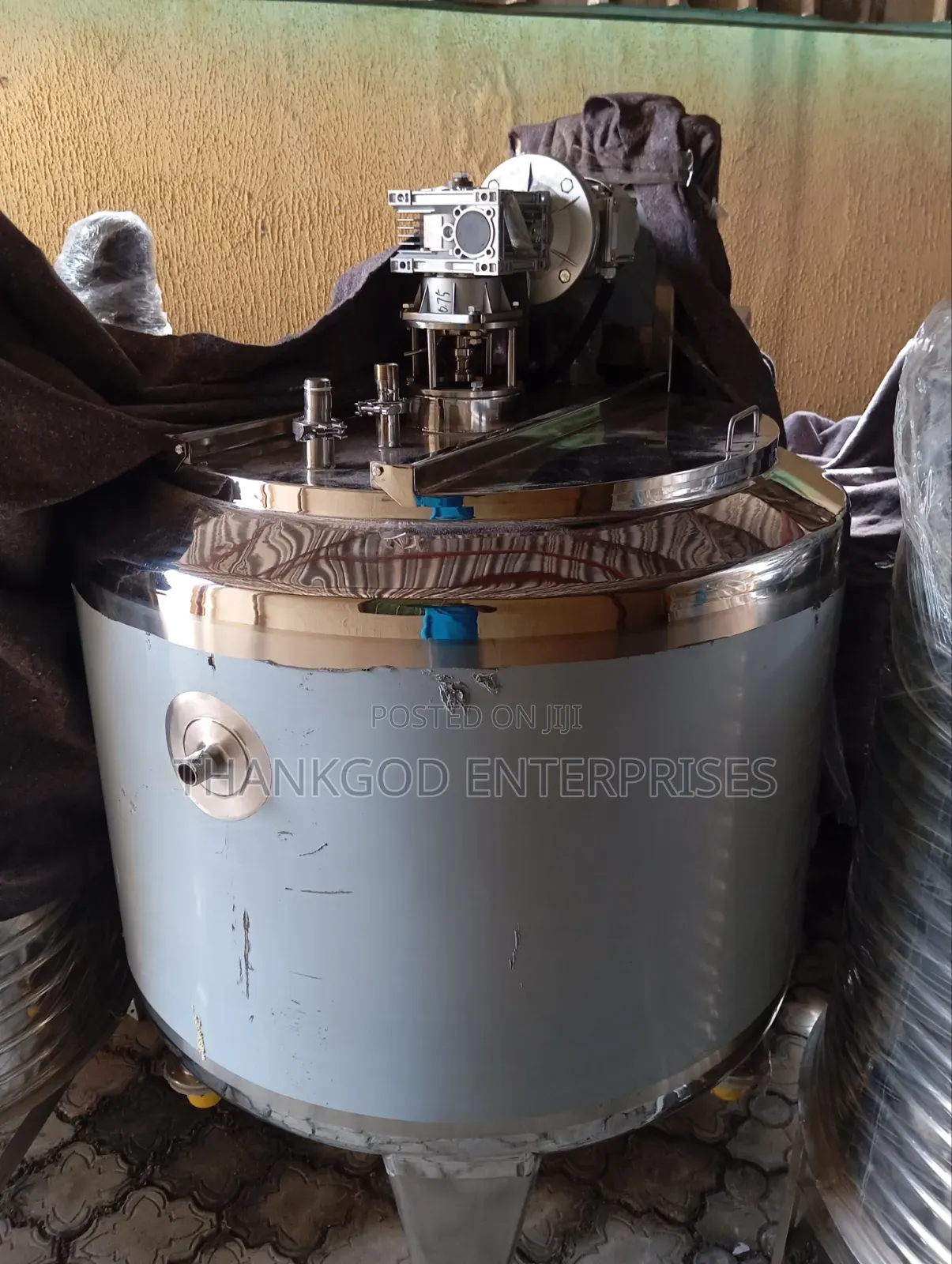 Pasteurizer Mixing Tank 500l
